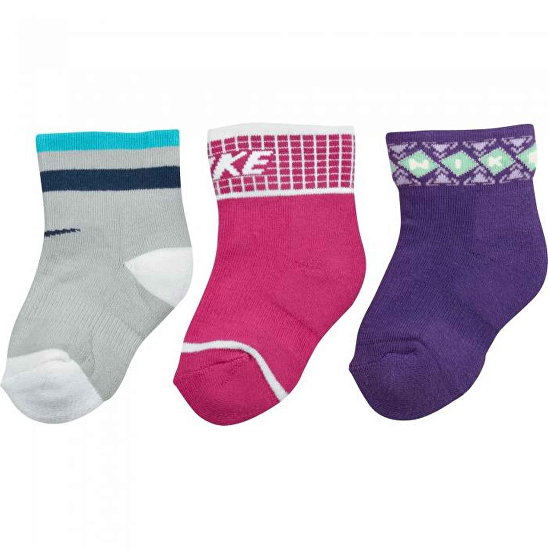 جوراب بچه گانه (3 جفت) 3Ppk Infant Bootıe Gıftpack B