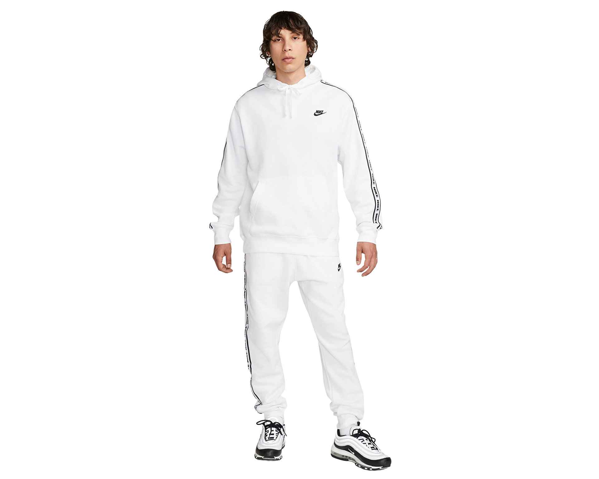 ست لباس ورزشی روزانه Clup Fleece Hoodie Track Suit