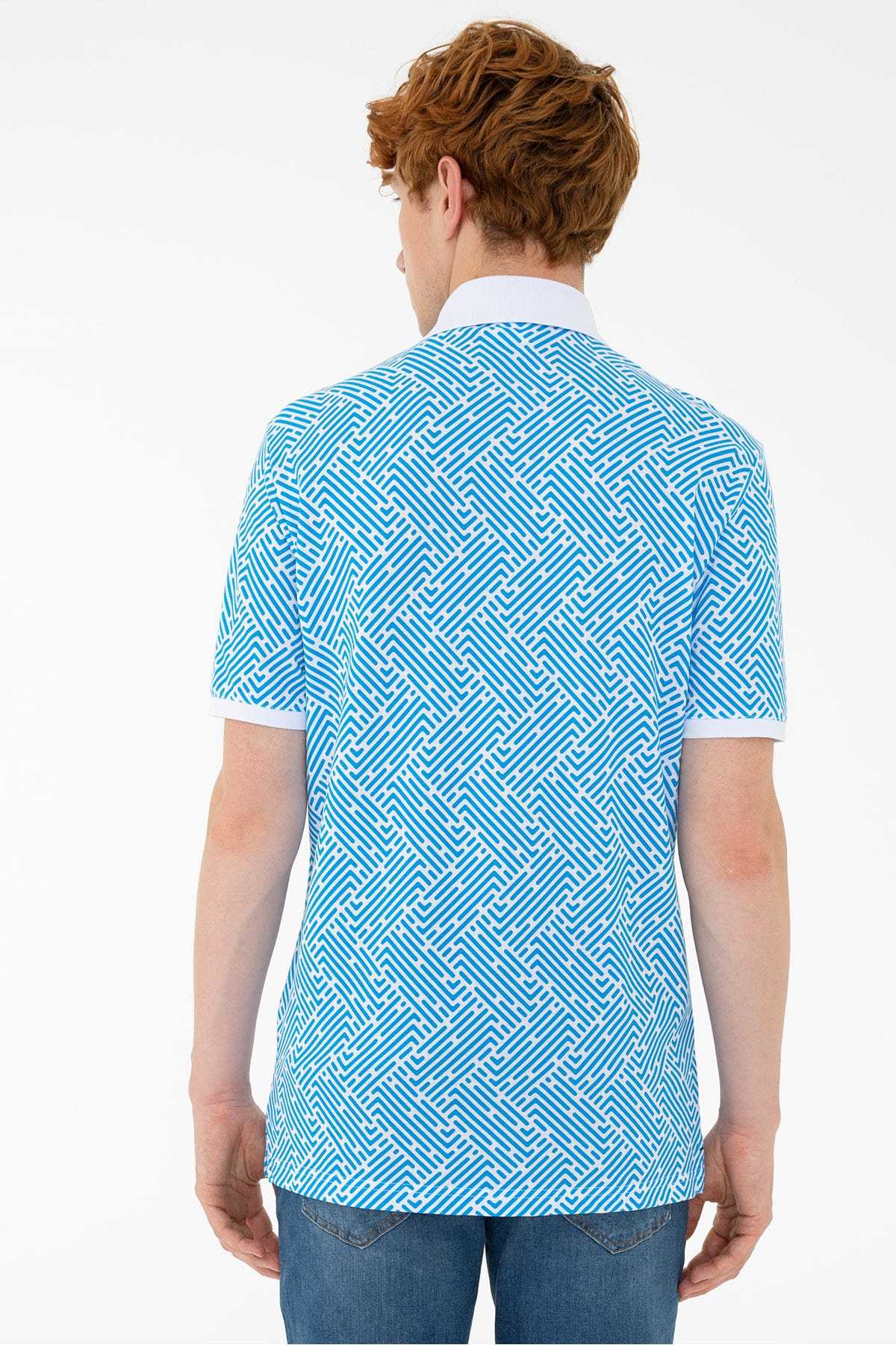 تیشرت مردانه آبی