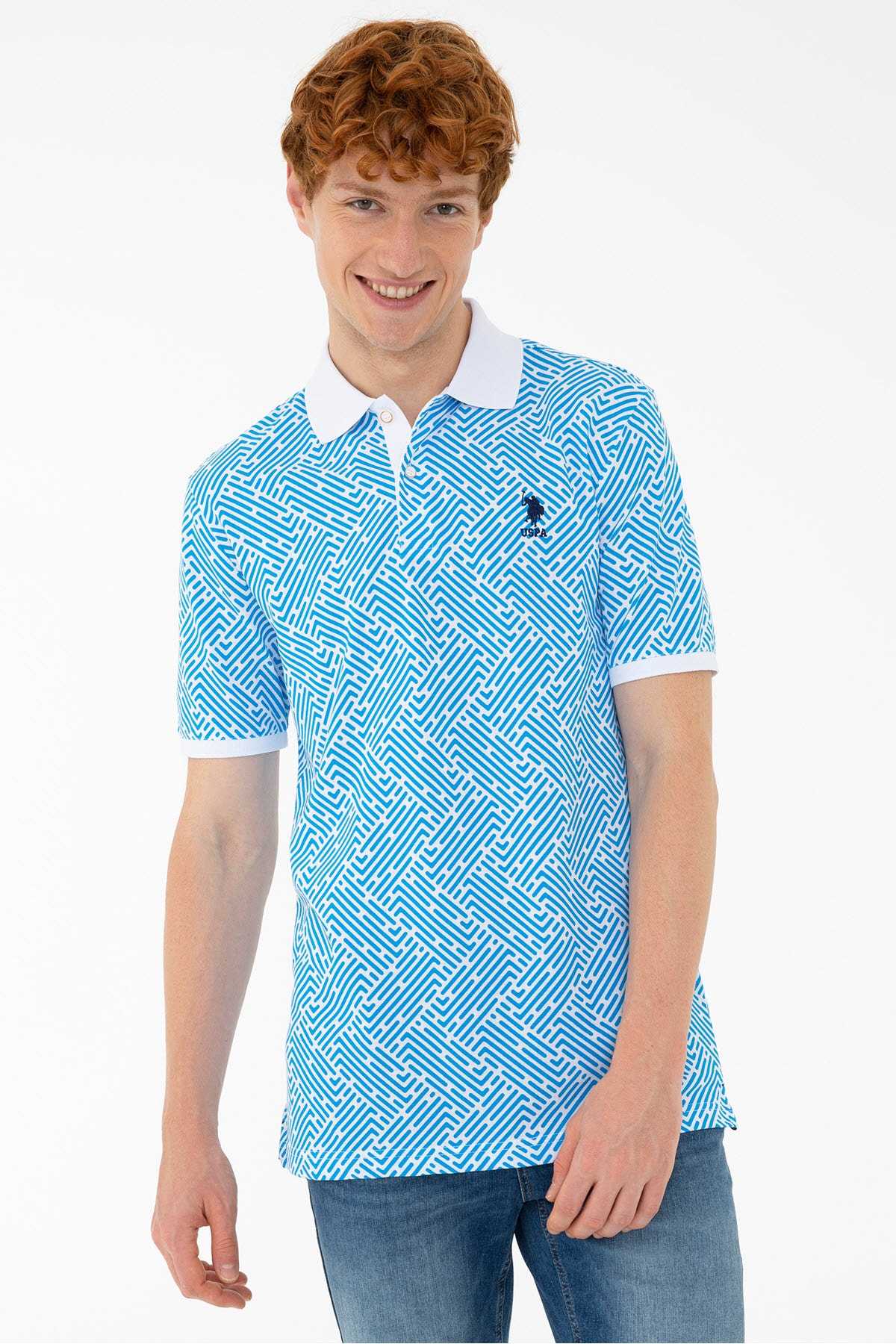 تیشرت مردانه آبی