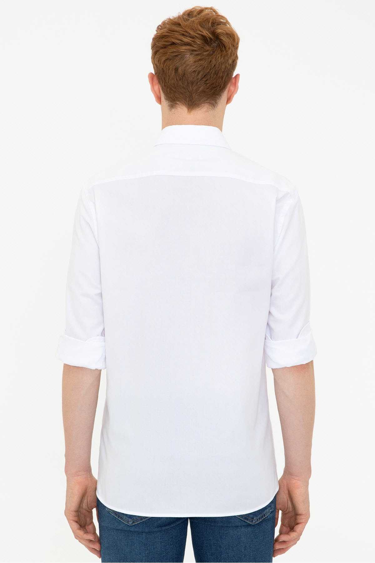 پیراهن سفید مردانه