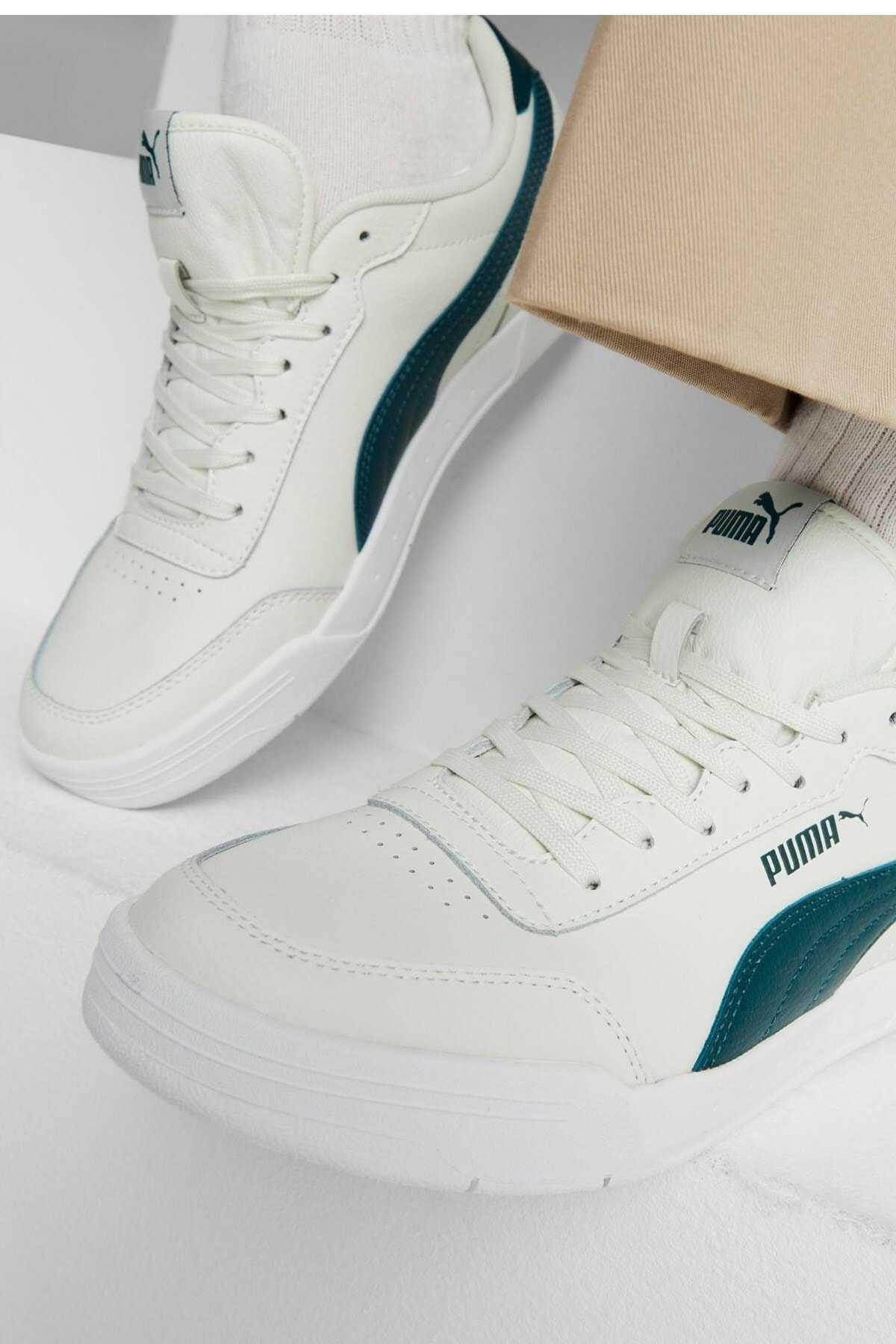 کفش ورزشی زنانه-مردانه - Caracal Vaporous Grey-Varsity Green -
