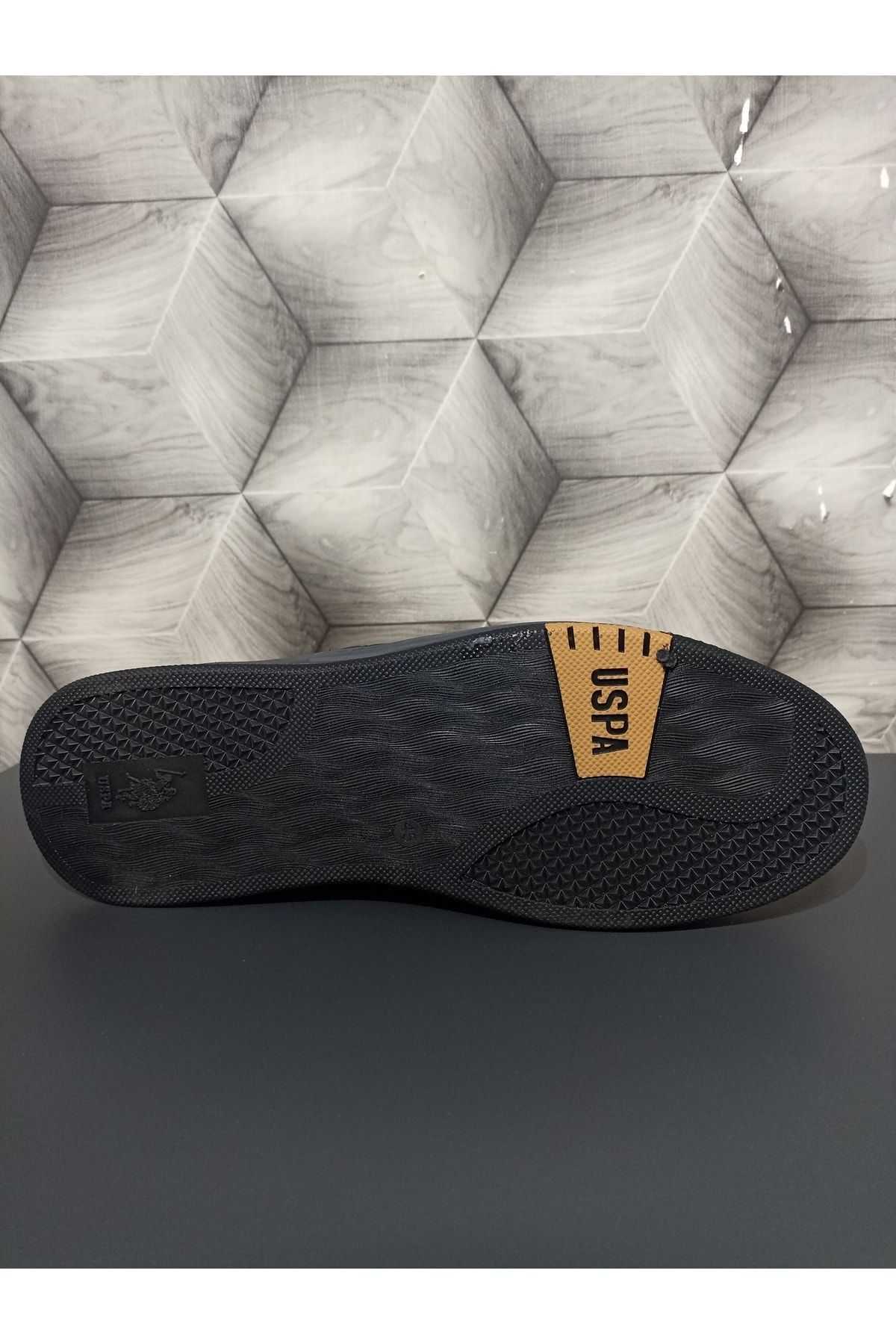 Siyah - Erkek Bilekli Sneaker