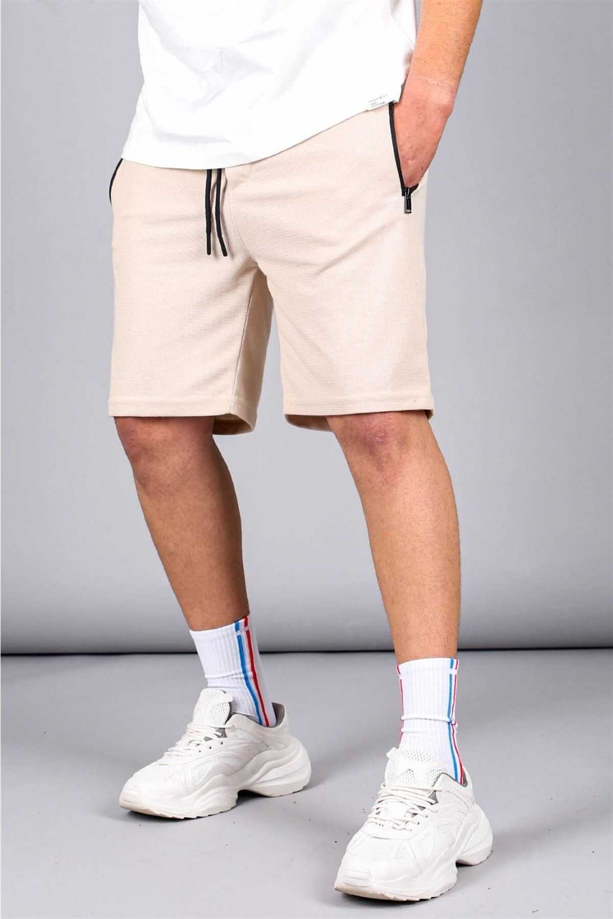 شلوارک مردانه Smoked Regular Fit Basic