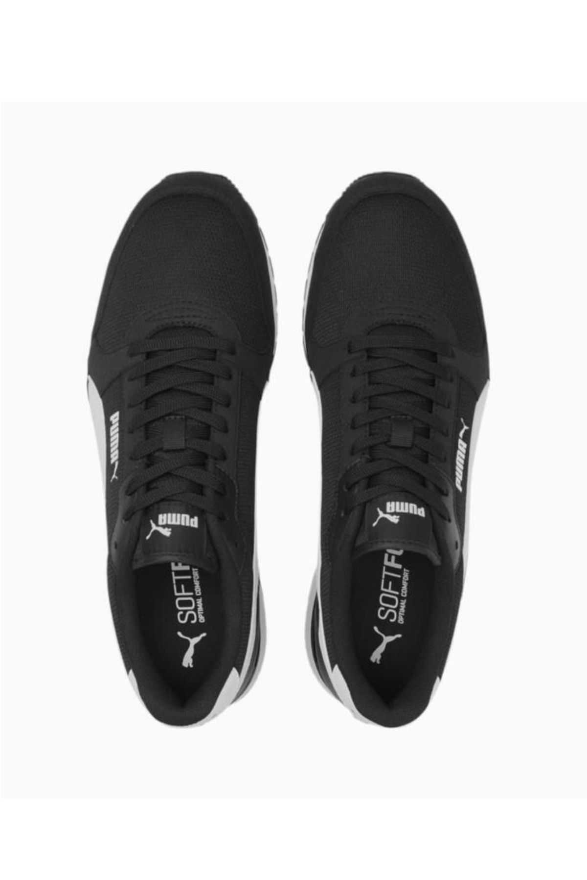 St Runner V3 Mesh 384640 01 Unisex Sports Shoes Black White 36-48