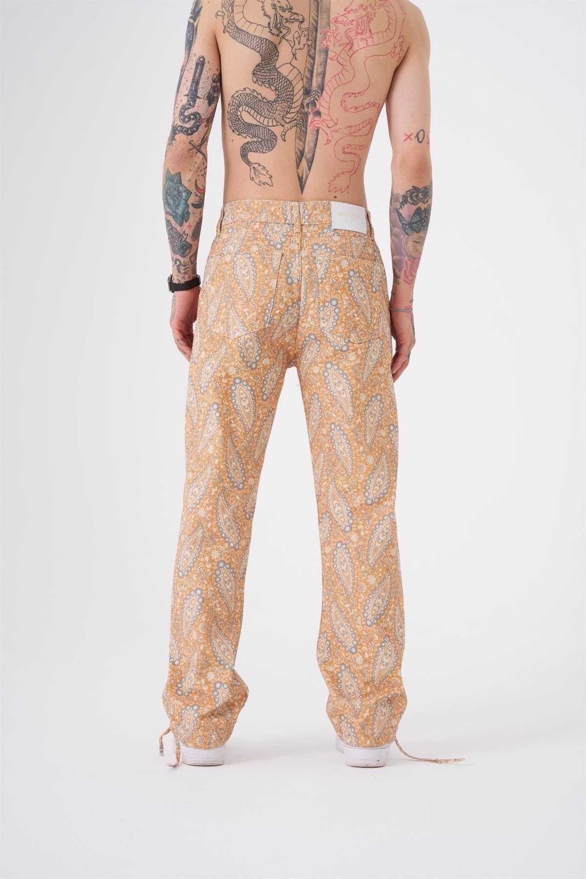 صحرا شلوار جین چاپ شده