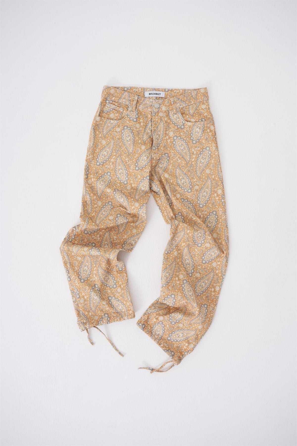 صحرا شلوار جین چاپ شده