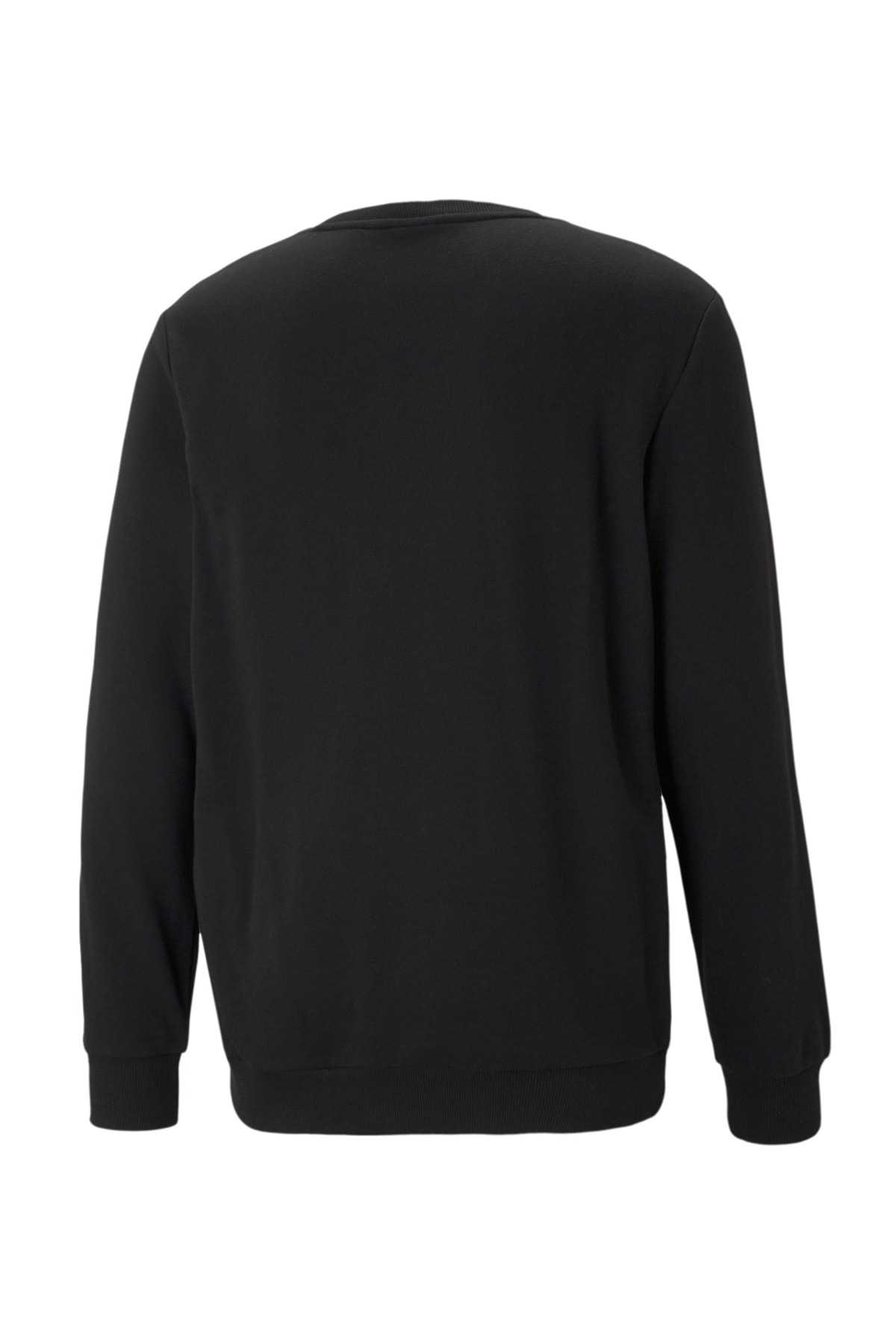 ESS Big Logo Crew - سویشرت مردانه آبی نیروی دریایی