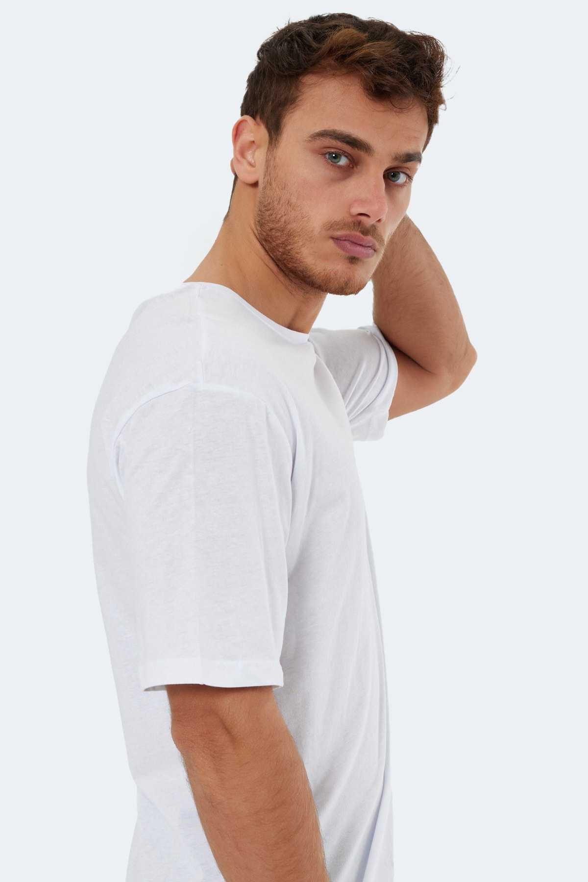 تیشرت آستین کوتاه مردانه KAISER سفید