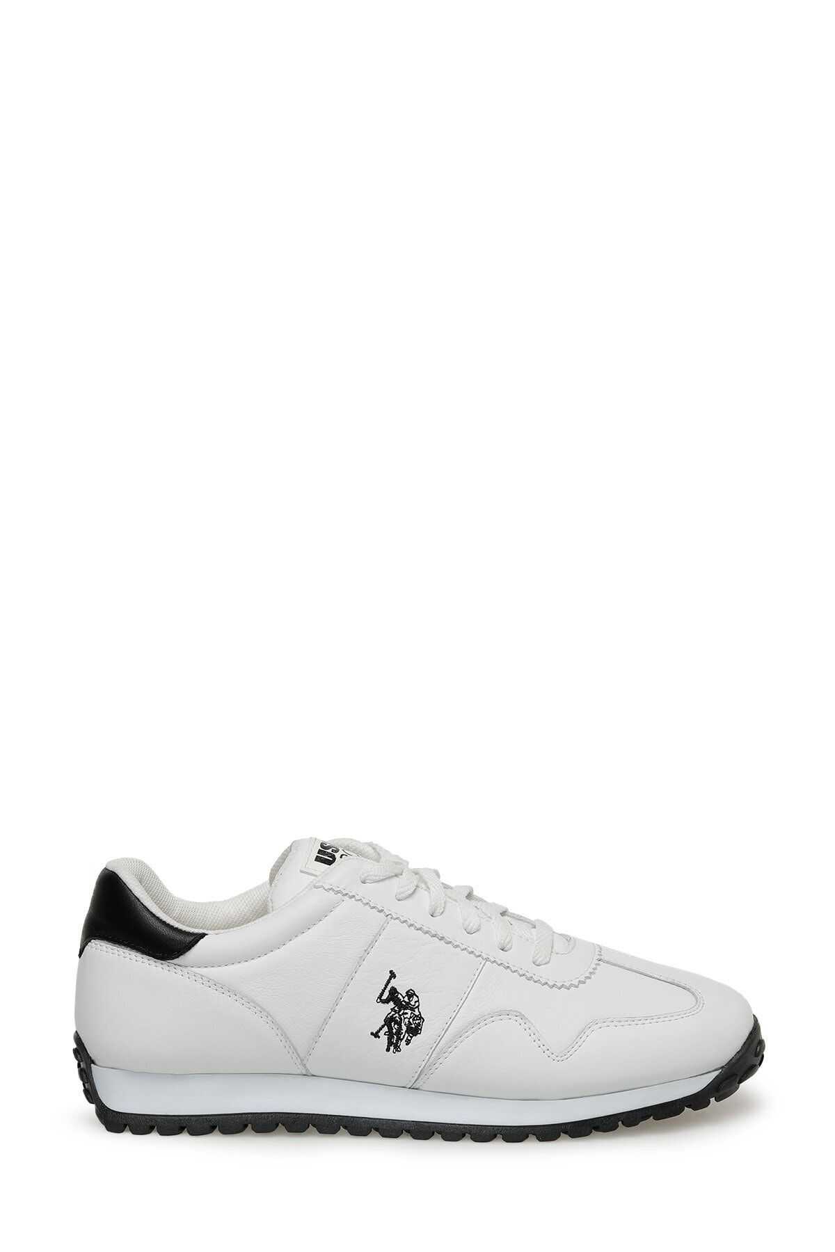 پایه. کفش کتانی چرم اصل Polo Assn کفش مردانه