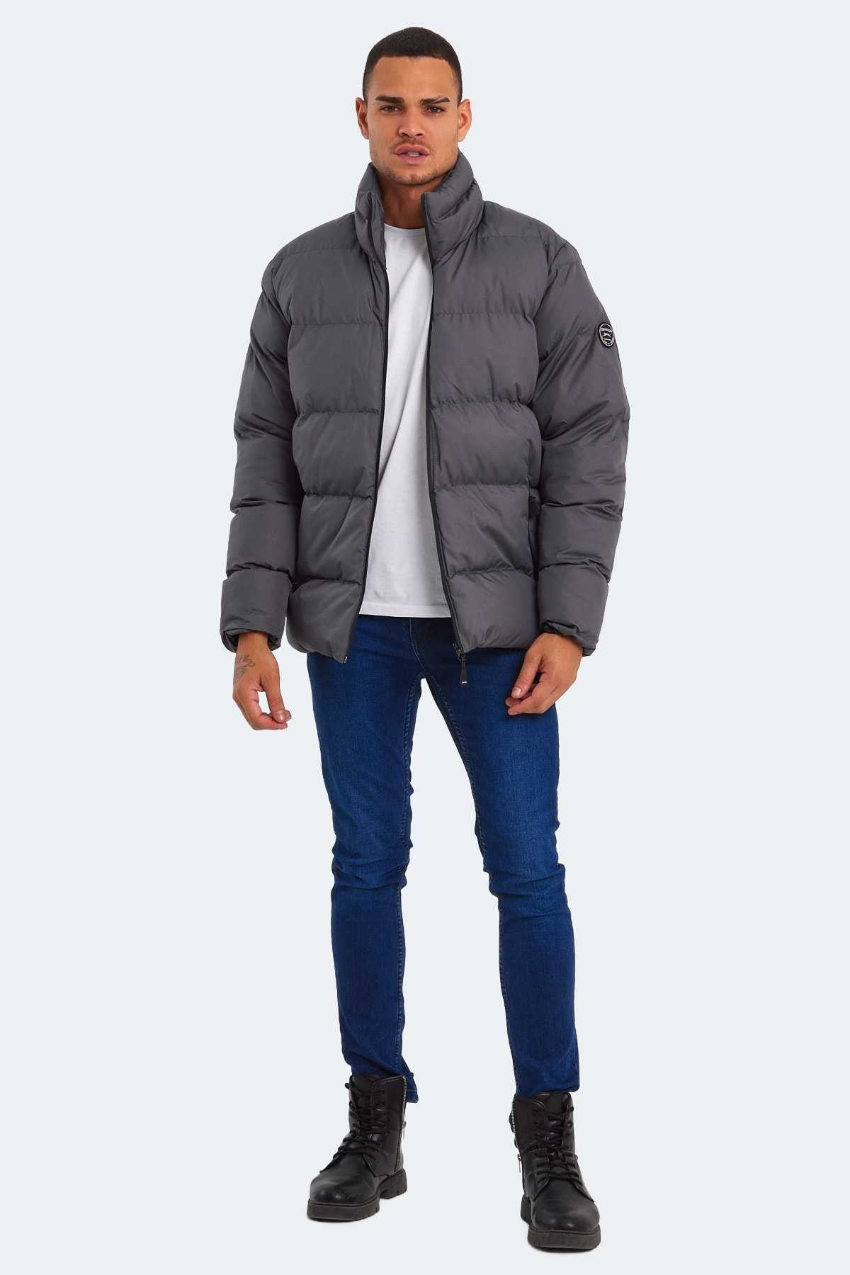 کت خاکستری مردانه HAMA