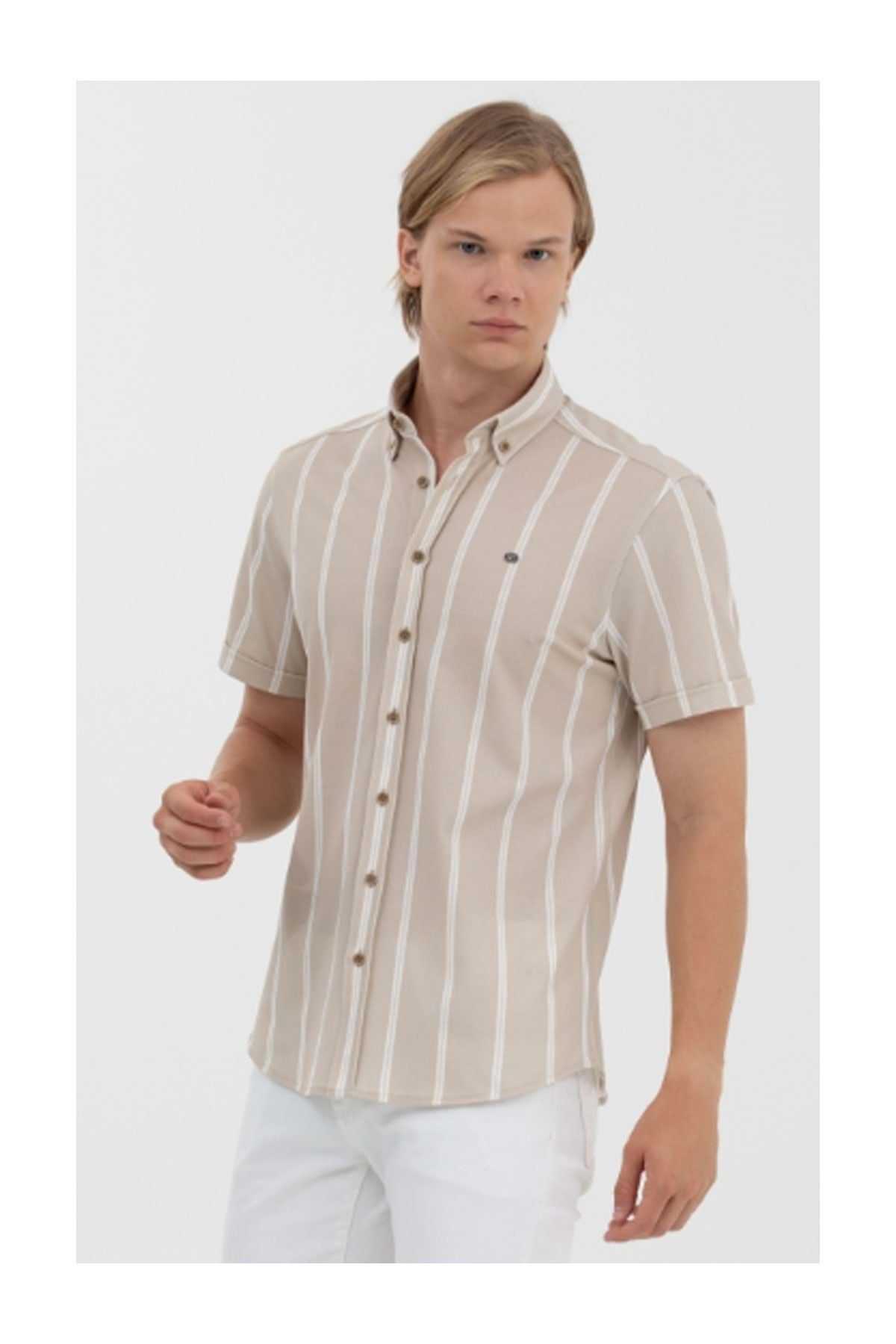 پیراهن آستین طبقه U.S.POLO REGULAR FIT 1577098 - U.S. POLO - -WHITE-XXL