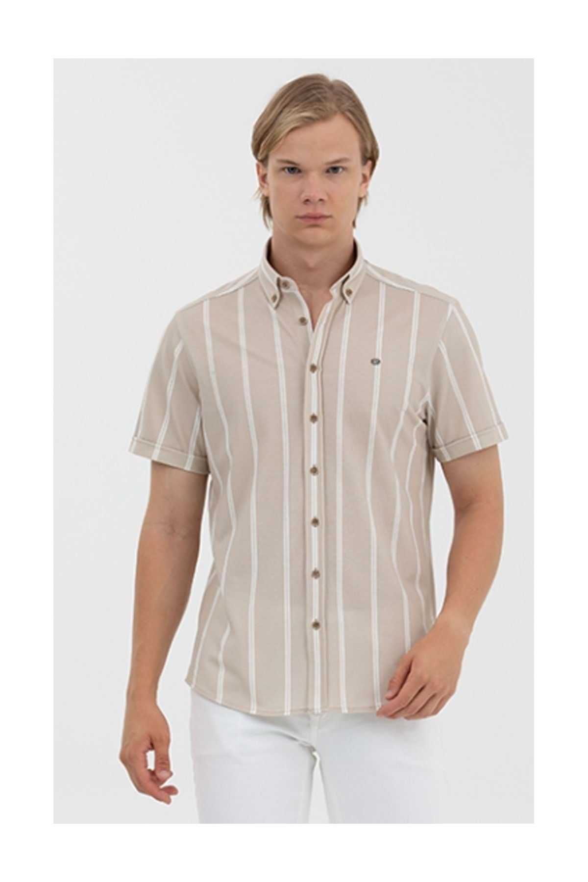 پیراهن آستین طبقه U.S.POLO REGULAR FIT 1577098 - U.S. POLO - -WHITE-XXL