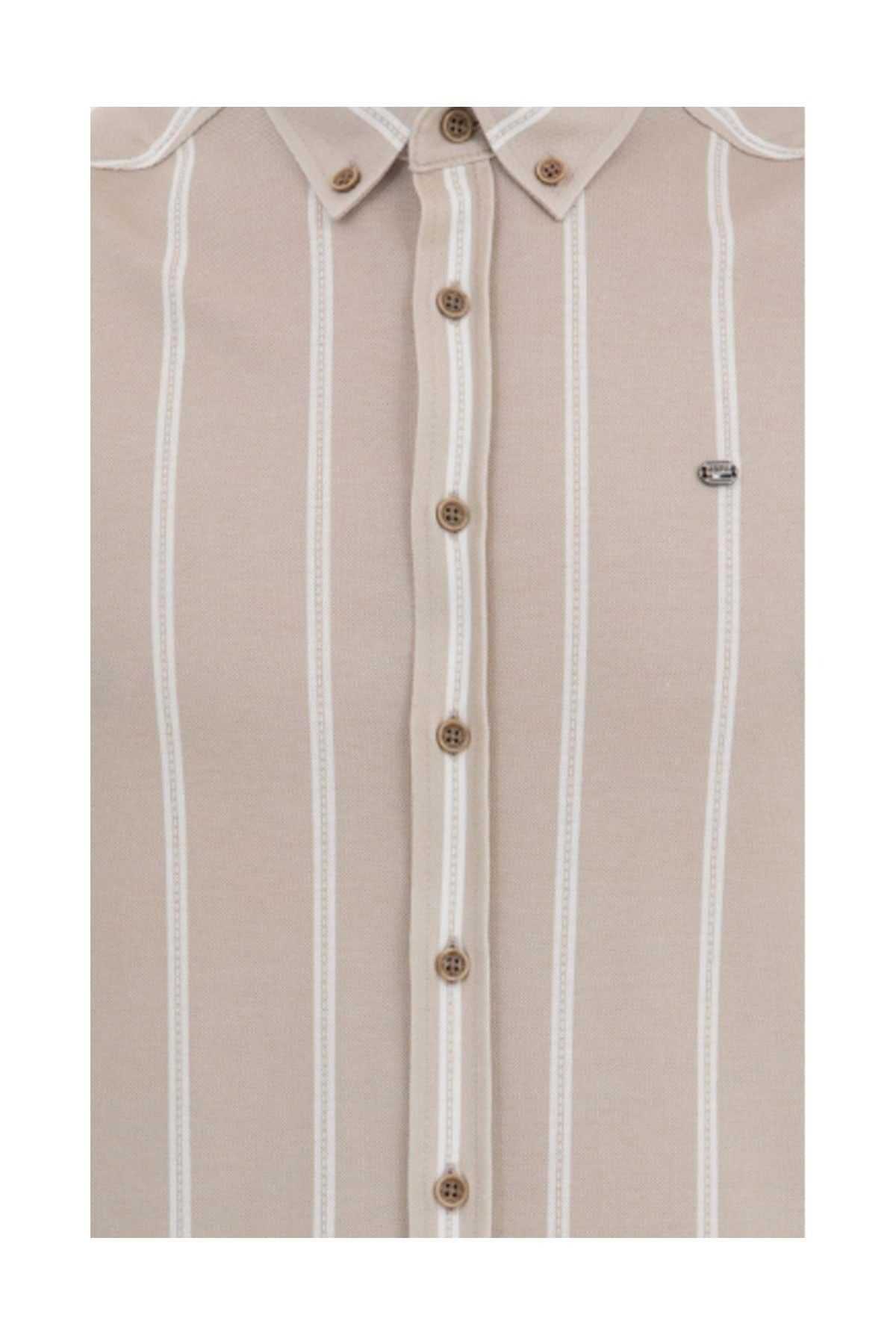پیراهن آستین طبقه U.S.POLO REGULAR FIT 1577098 - U.S. POLO - -WHITE-XXL