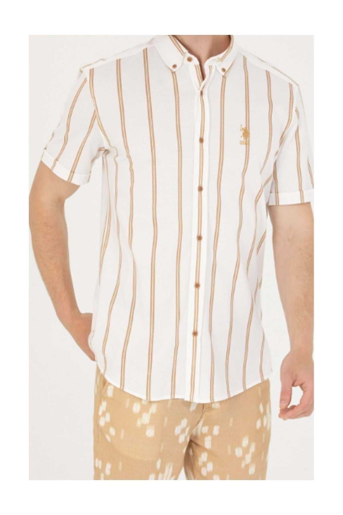 پیراهن آستین طبقه U.S.POLO REGULAR FIT 1577098 - U.S. POLO - -WHITE-XXL