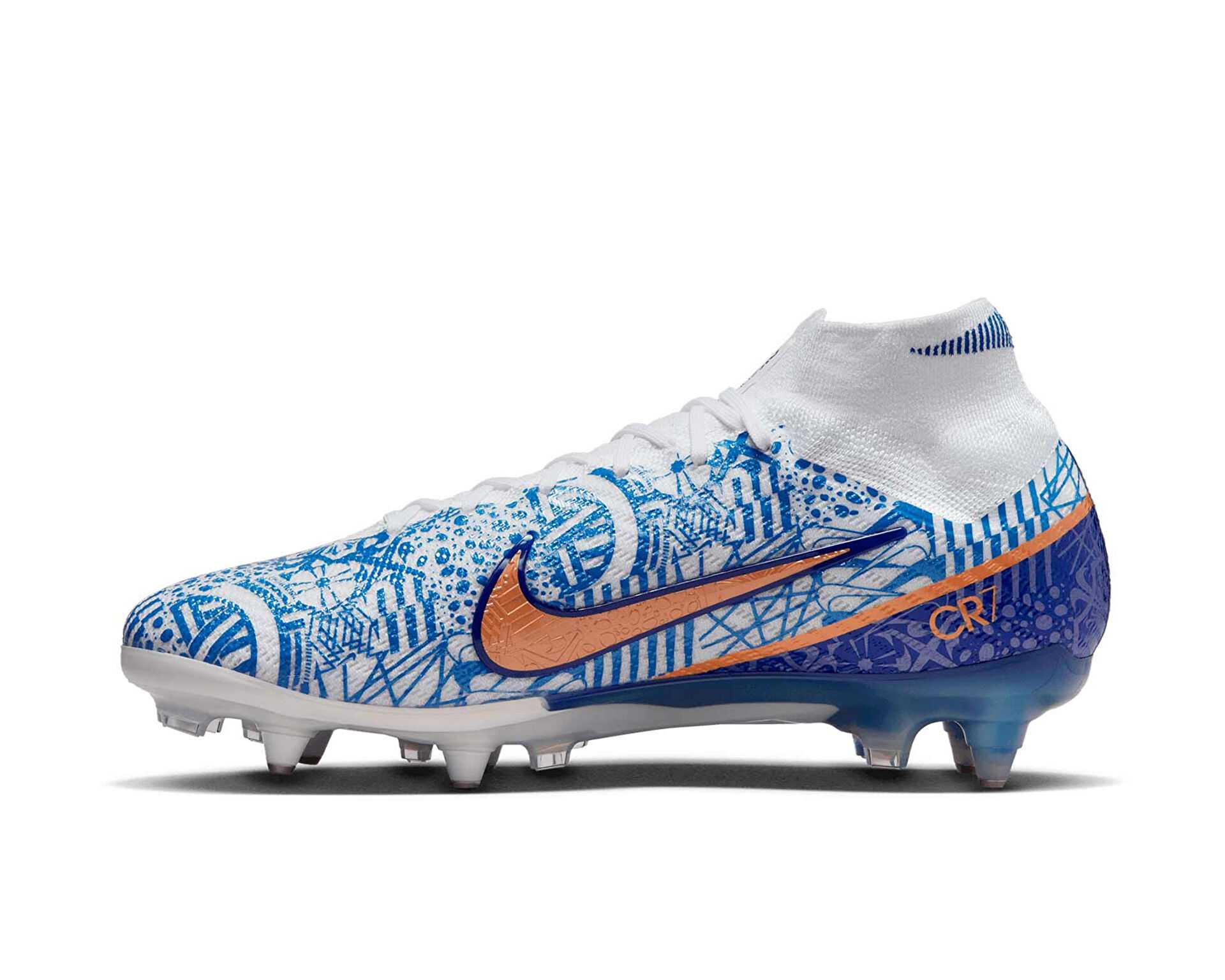 گیره های فوتبال مرطوب / نرم Zm Mercurial 9 Elite CR7 SgPrac
