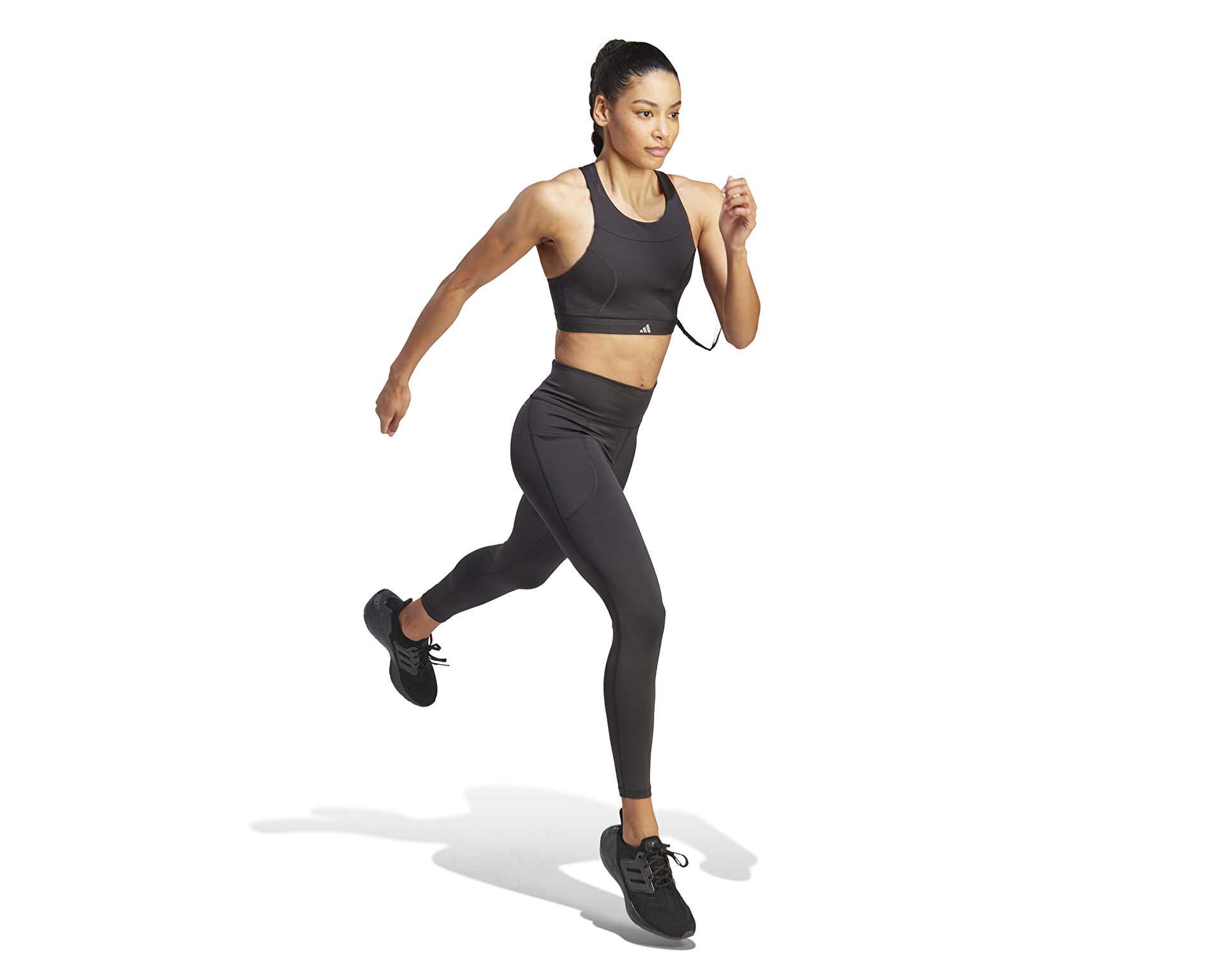جوراب شلواری دویدن Dailyrun 3S 7/8