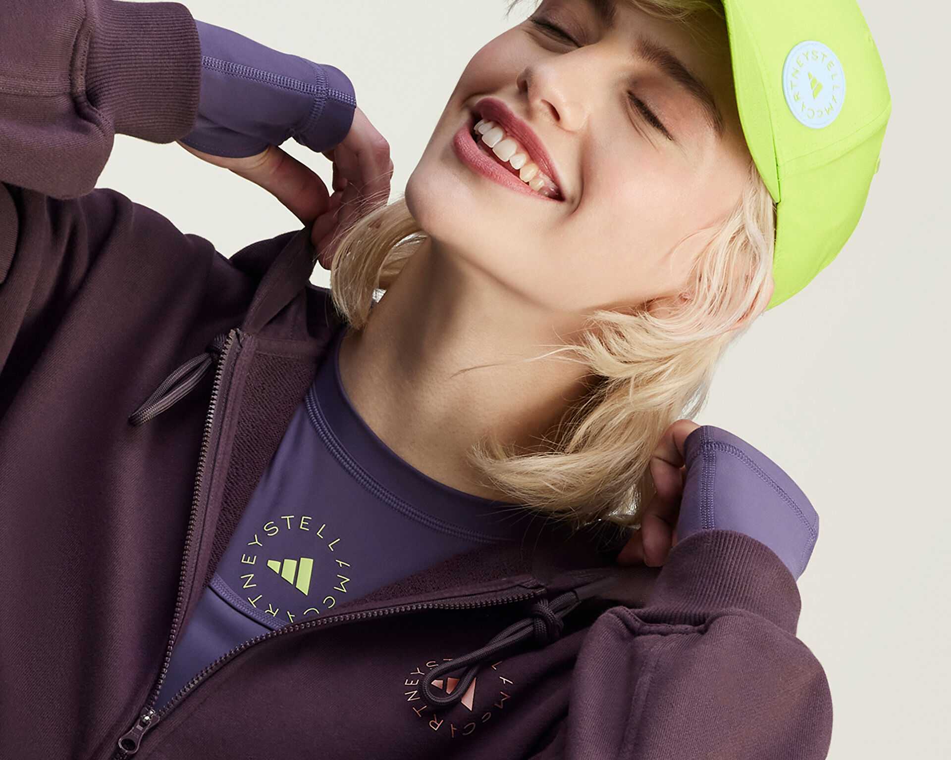کت غیر رسمی Adidas By Stella McCartney Cro Hoodie