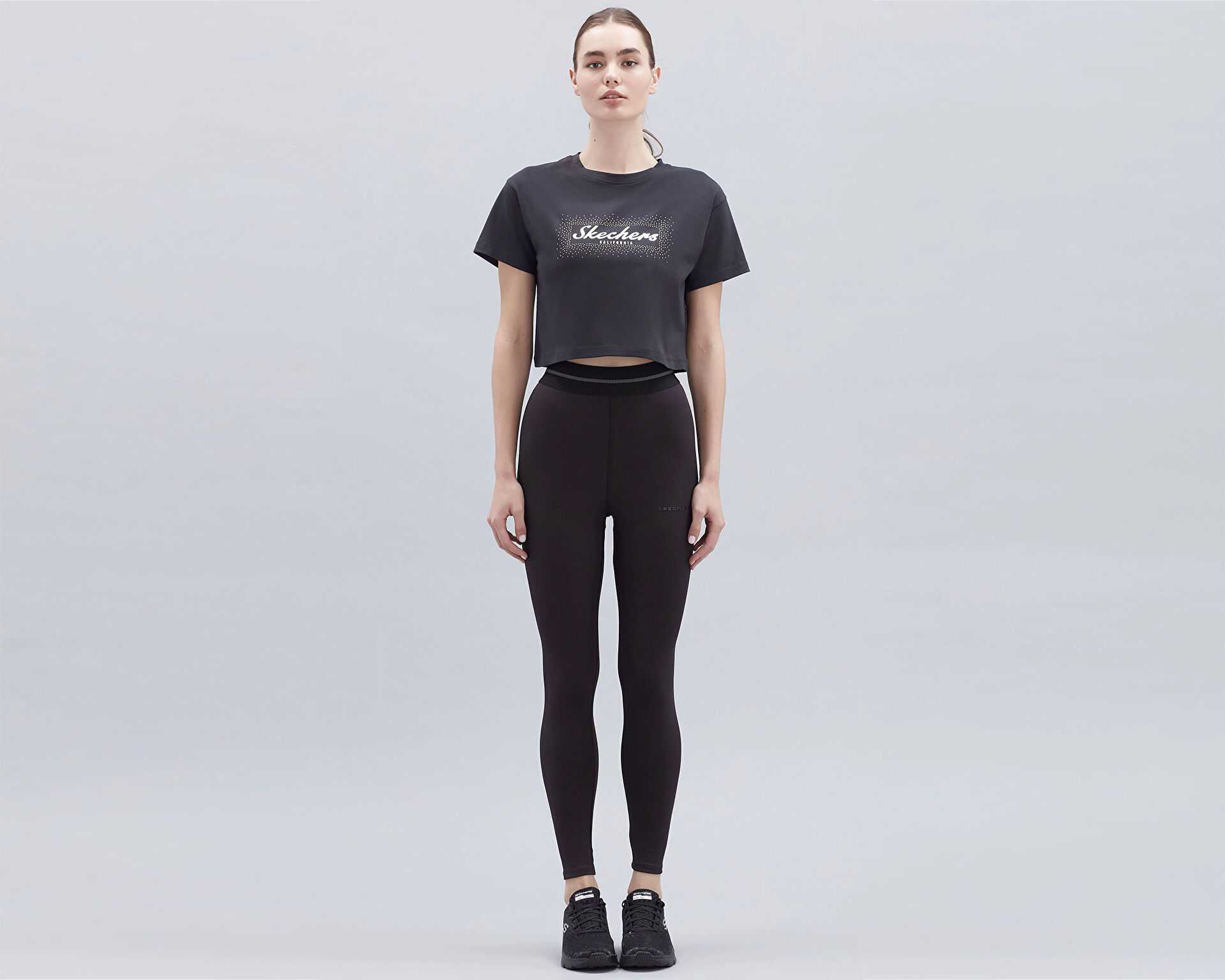 تیشرت روزانه W Graphic Tee Shiny Logo T-Shirt