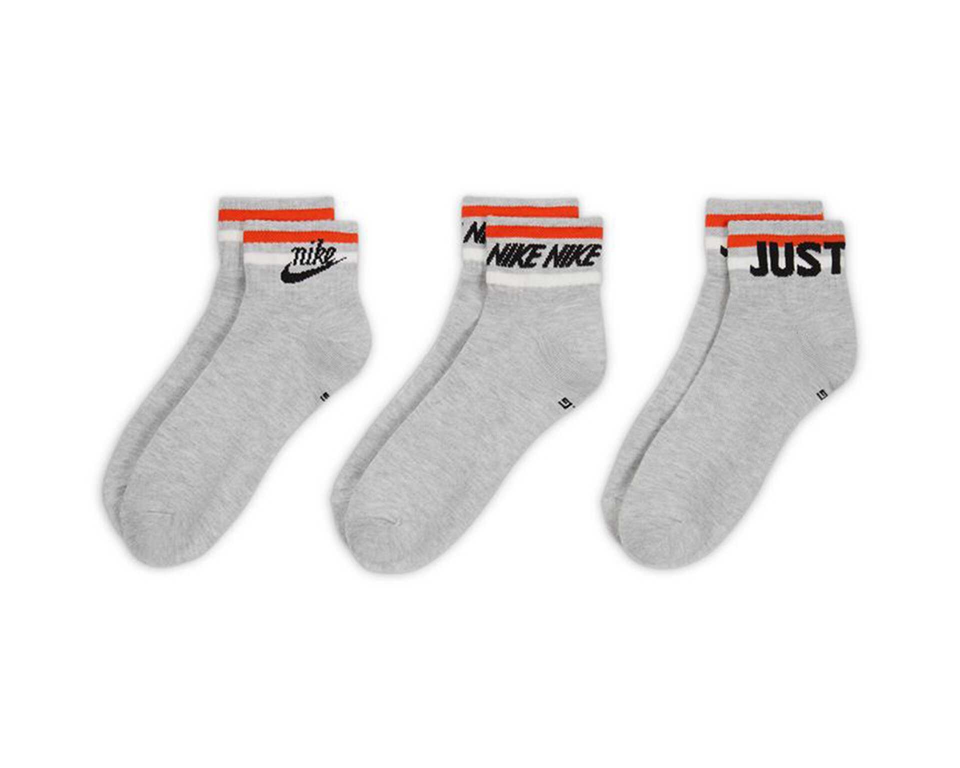 جوراب (3 جفت) U Nk Nsw Everyday Essential An