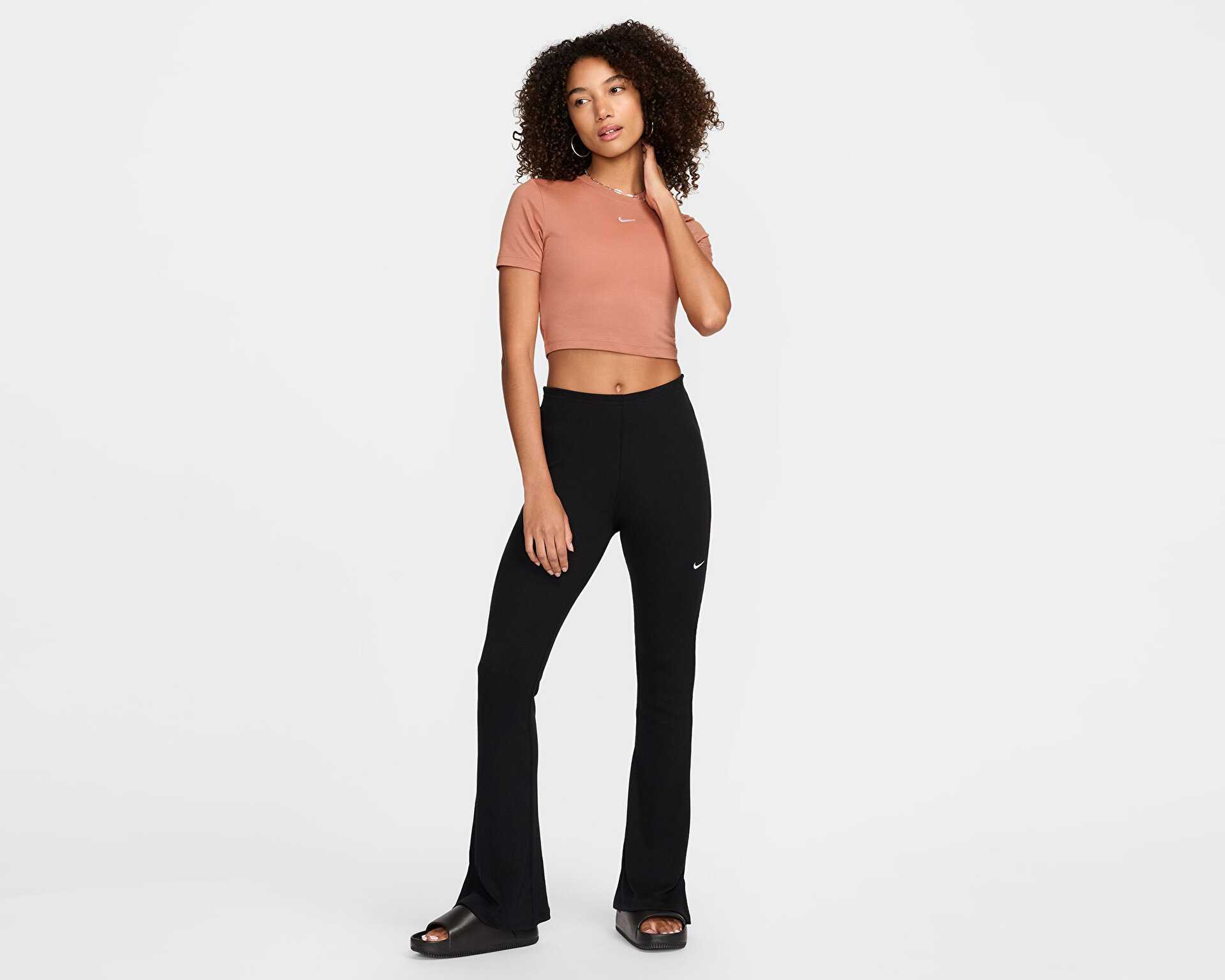 تیشرت راحتی باریک W Nsw Essntl Slm Crp