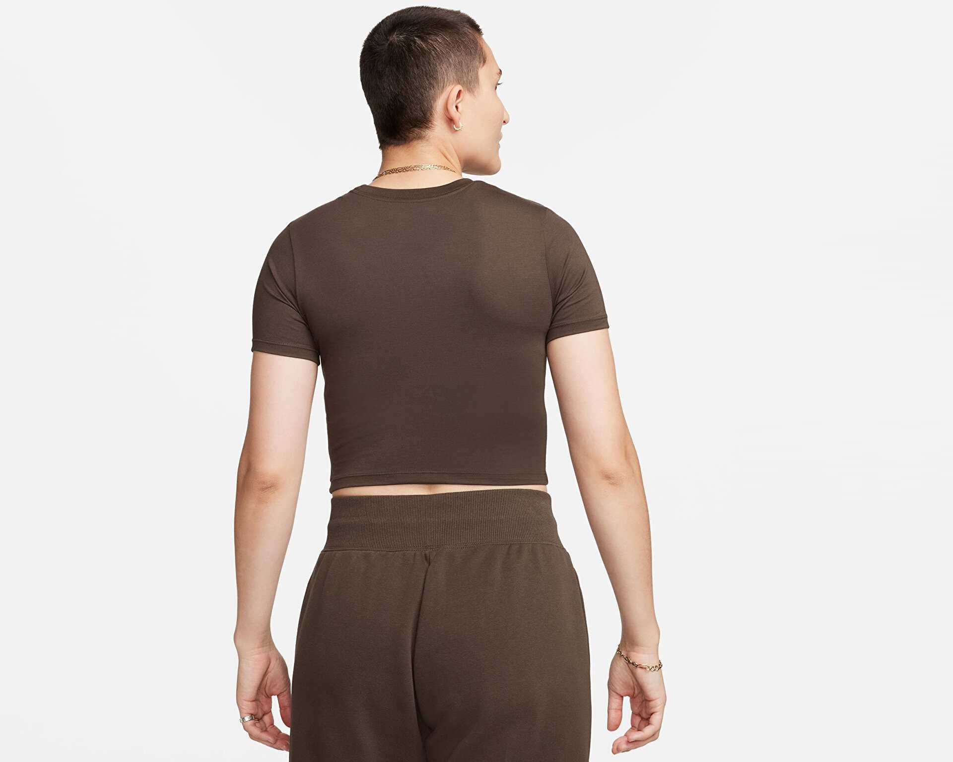 تیشرت راحتی باریک W Nsw Essntl Slm Crp