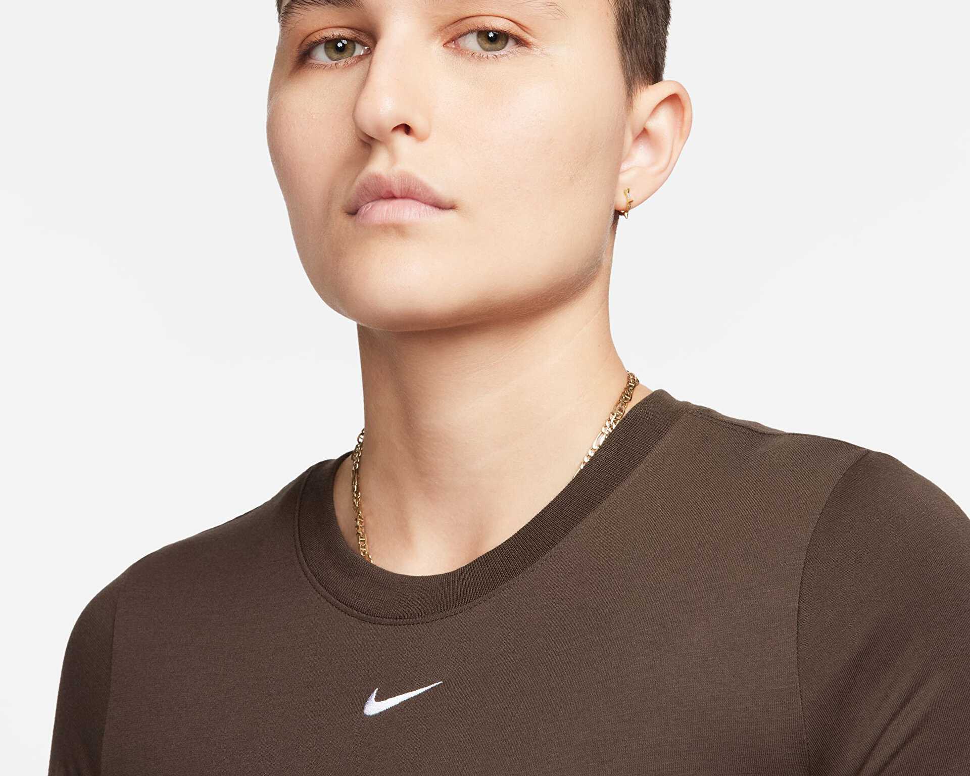 تیشرت راحتی باریک W Nsw Essntl Slm Crp