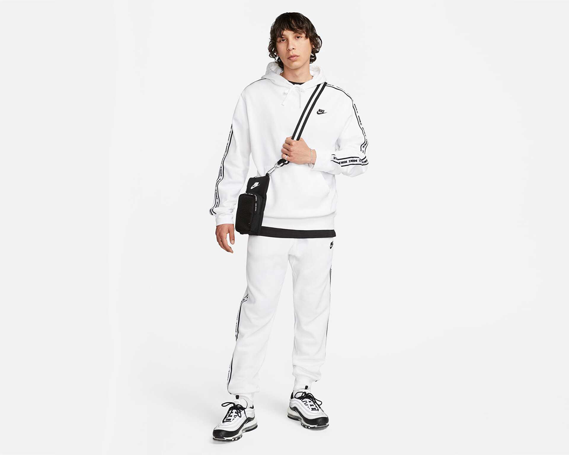 ست لباس ورزشی روزانه Clup Fleece Hoodie Track Suit