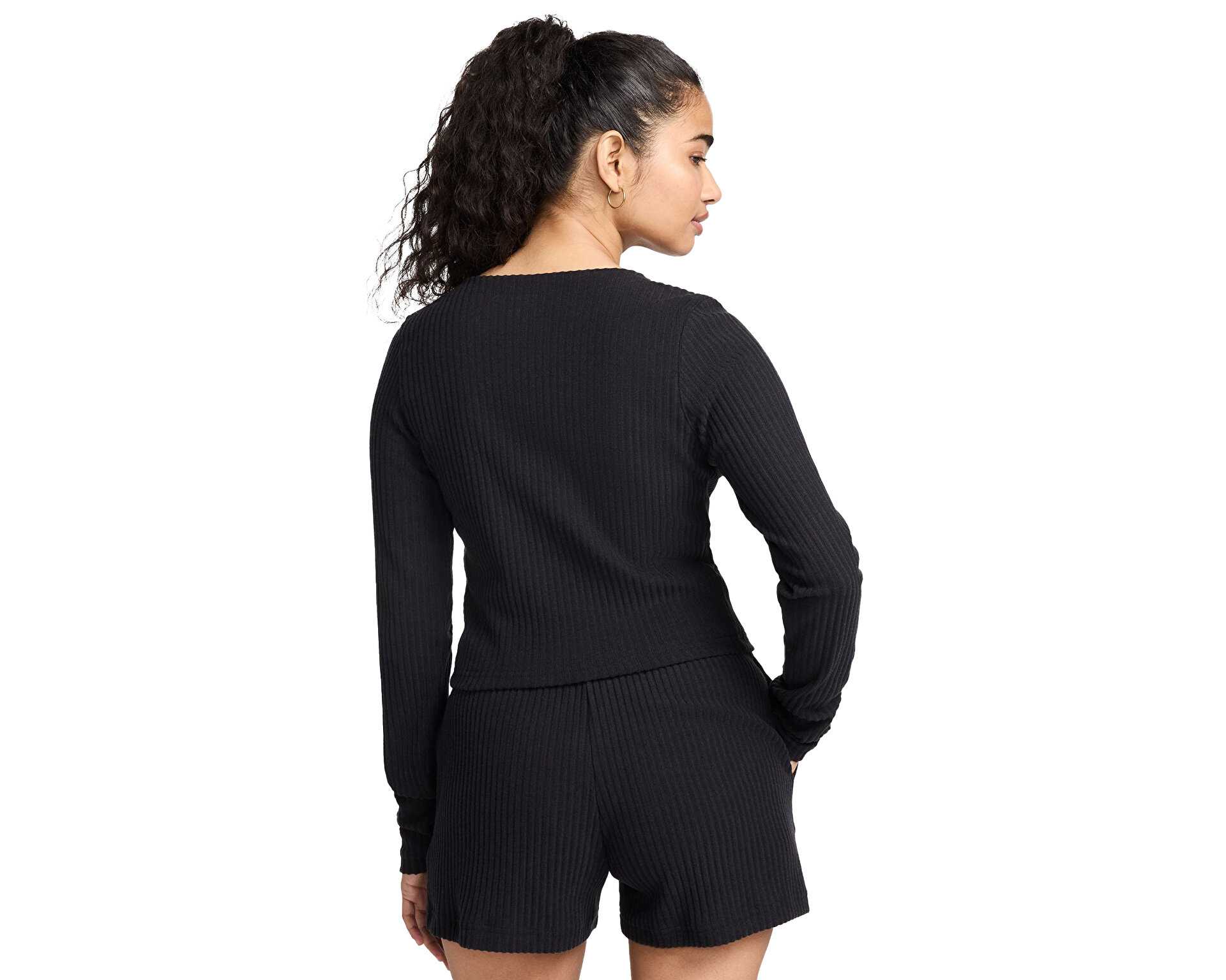 کت غیر رسمی W Nsw Nk Chll Knt Rib Fz Crdgn