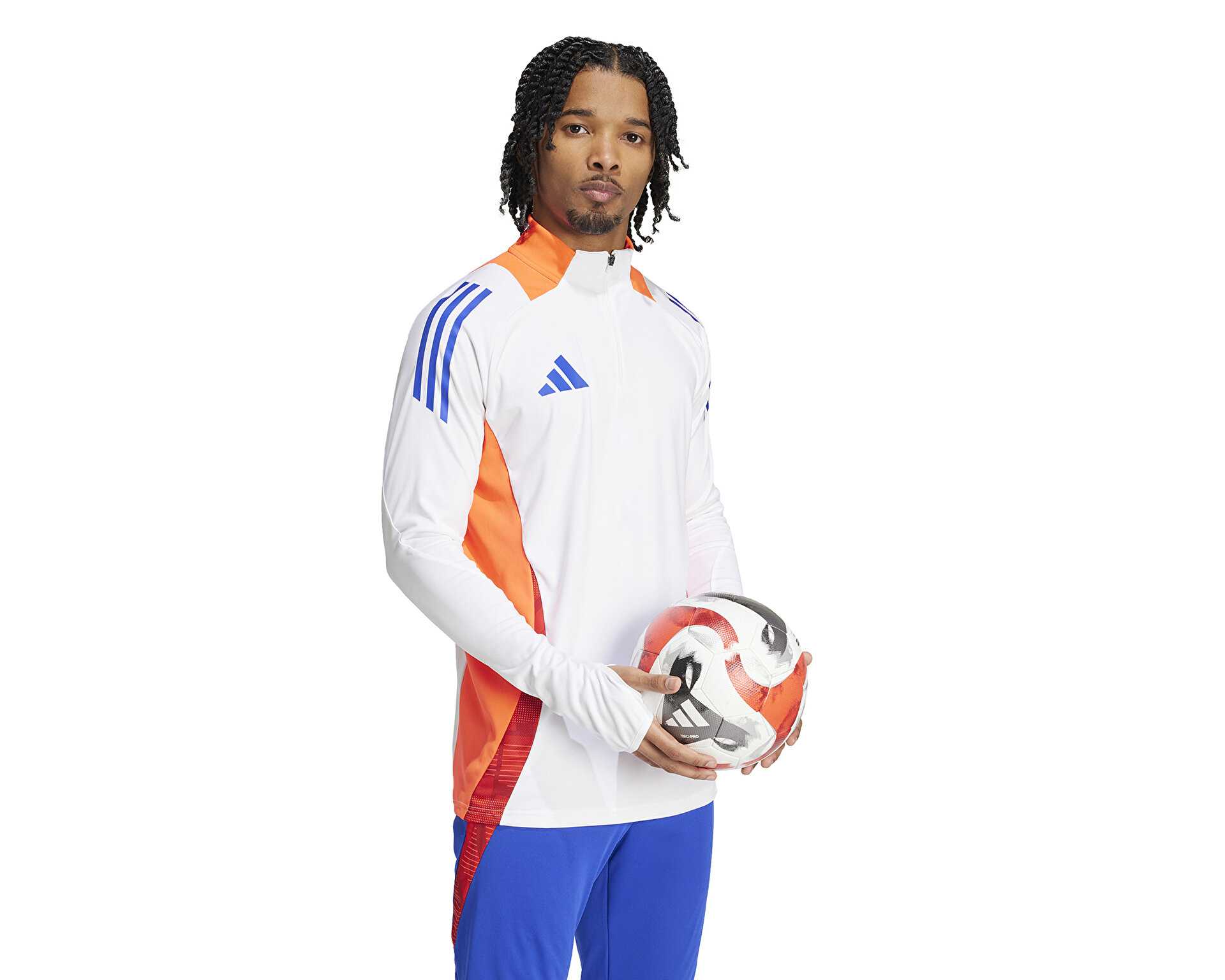 تیشرت ورزشی آستین بلند فوتبال Adidas Tiro24 C Tr Top