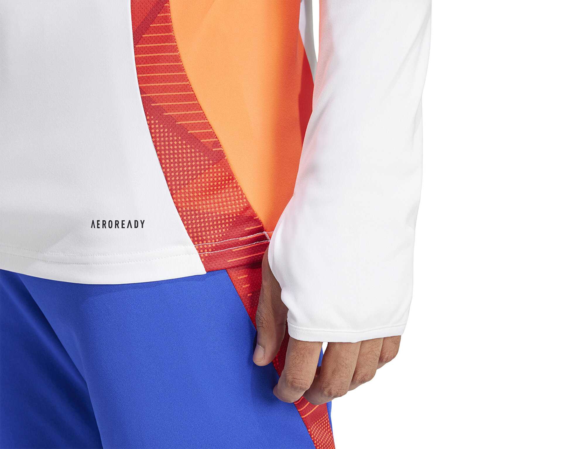 تیشرت ورزشی آستین بلند فوتبال Adidas Tiro24 C Tr Top