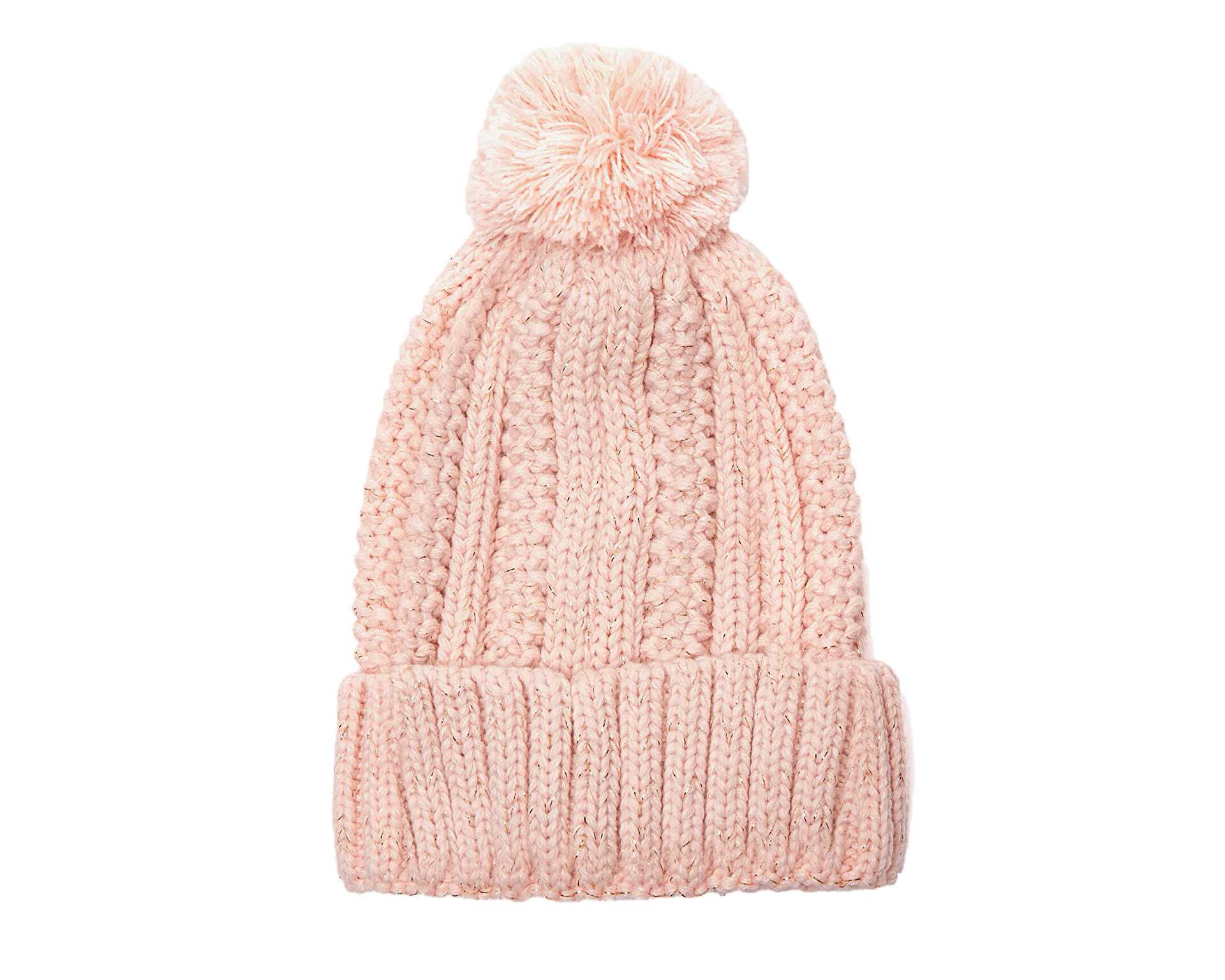 برت W Ponpon Detailed Beanie