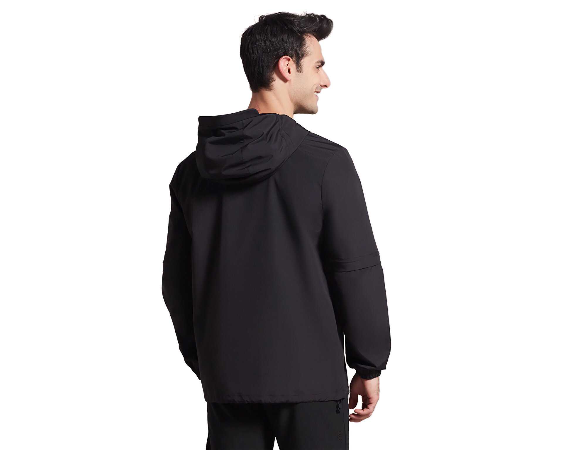 سویشرت های معمولی M Micro Collection Smart Detailed Half Zip Jacket