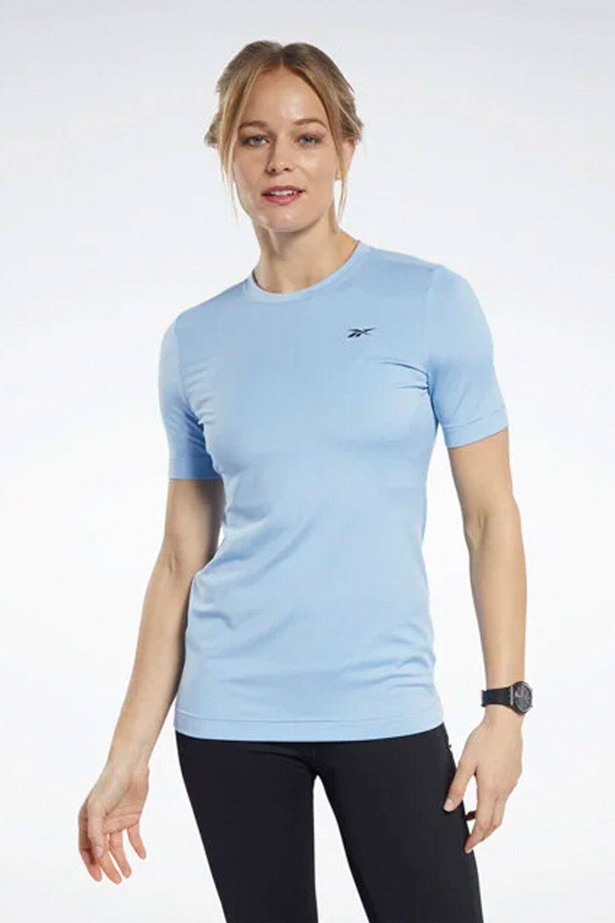 تیشرت زنانه آستین کوتاه Wor Sw Tee Blue