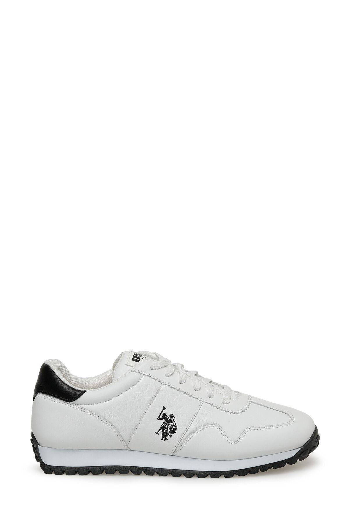 پایه. کفش کتانی چرم اصل Polo Assn کفش مردانه