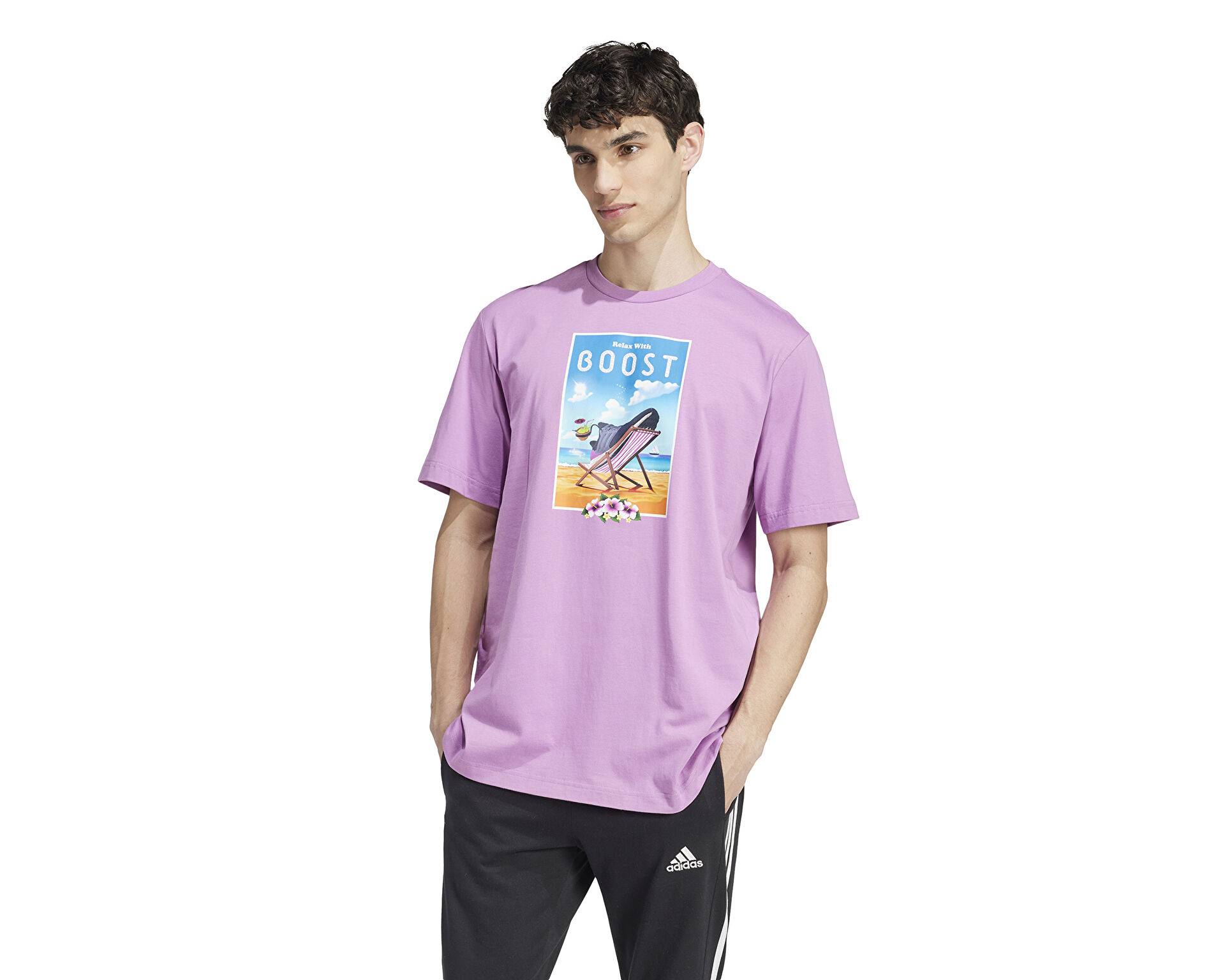 تیشرت روزانه Adidas M Boost G T
