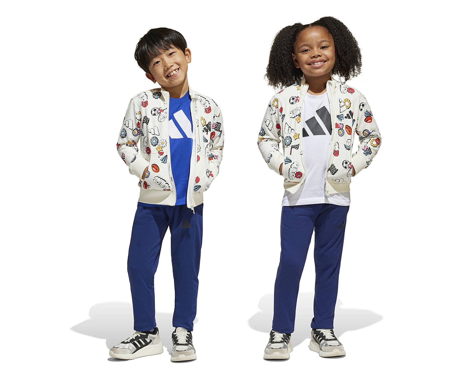 ست لباس ورزشی روزانه بچه گانه Adidas Firebird