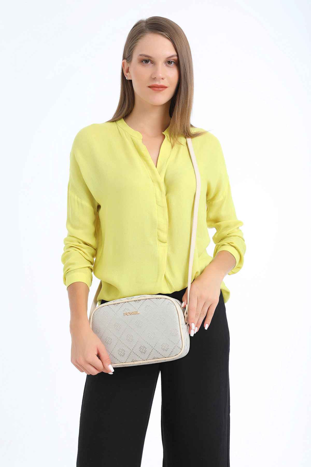 کیف شانه زنانه پودری