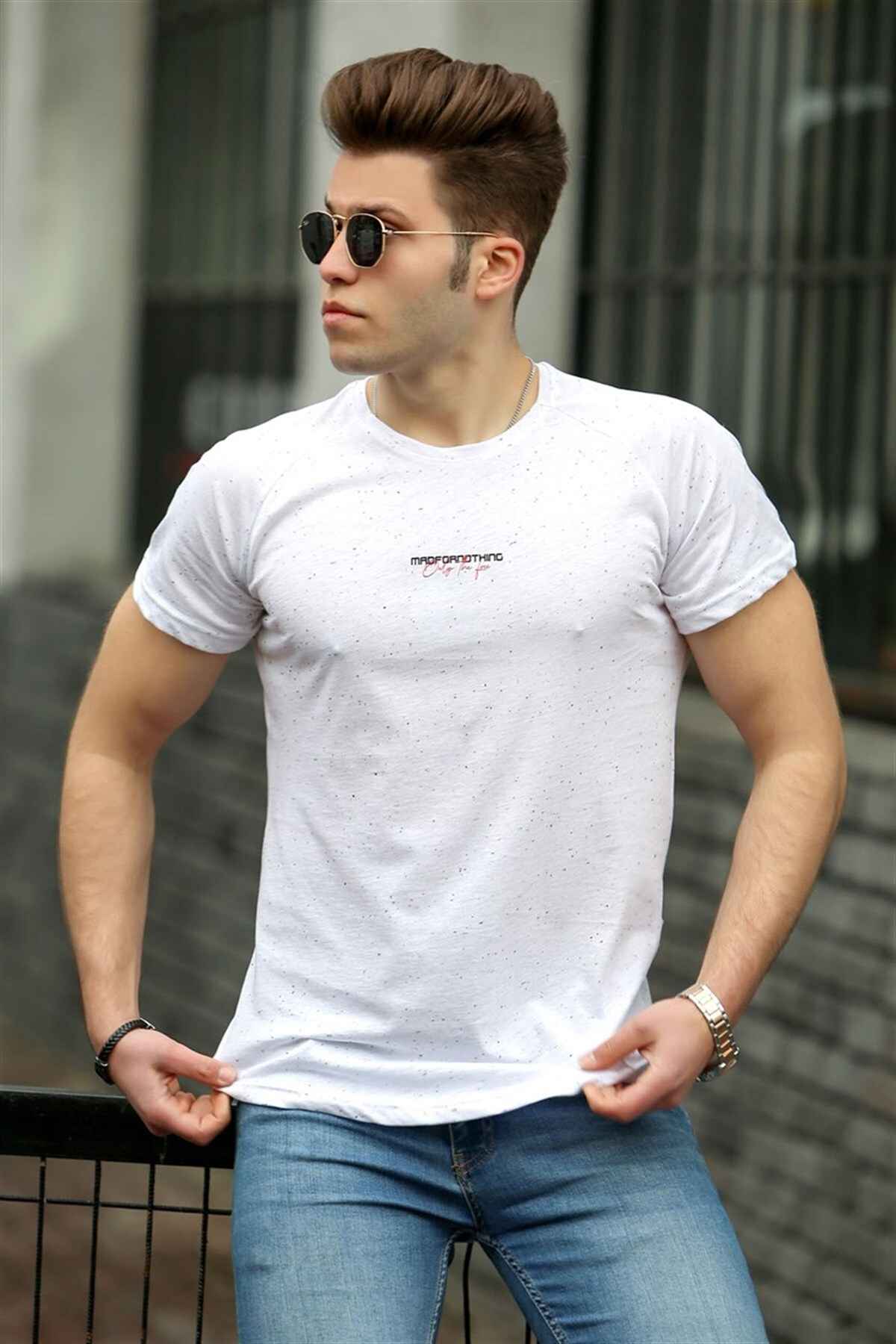 تیشرت مردانه خاکستری پایه