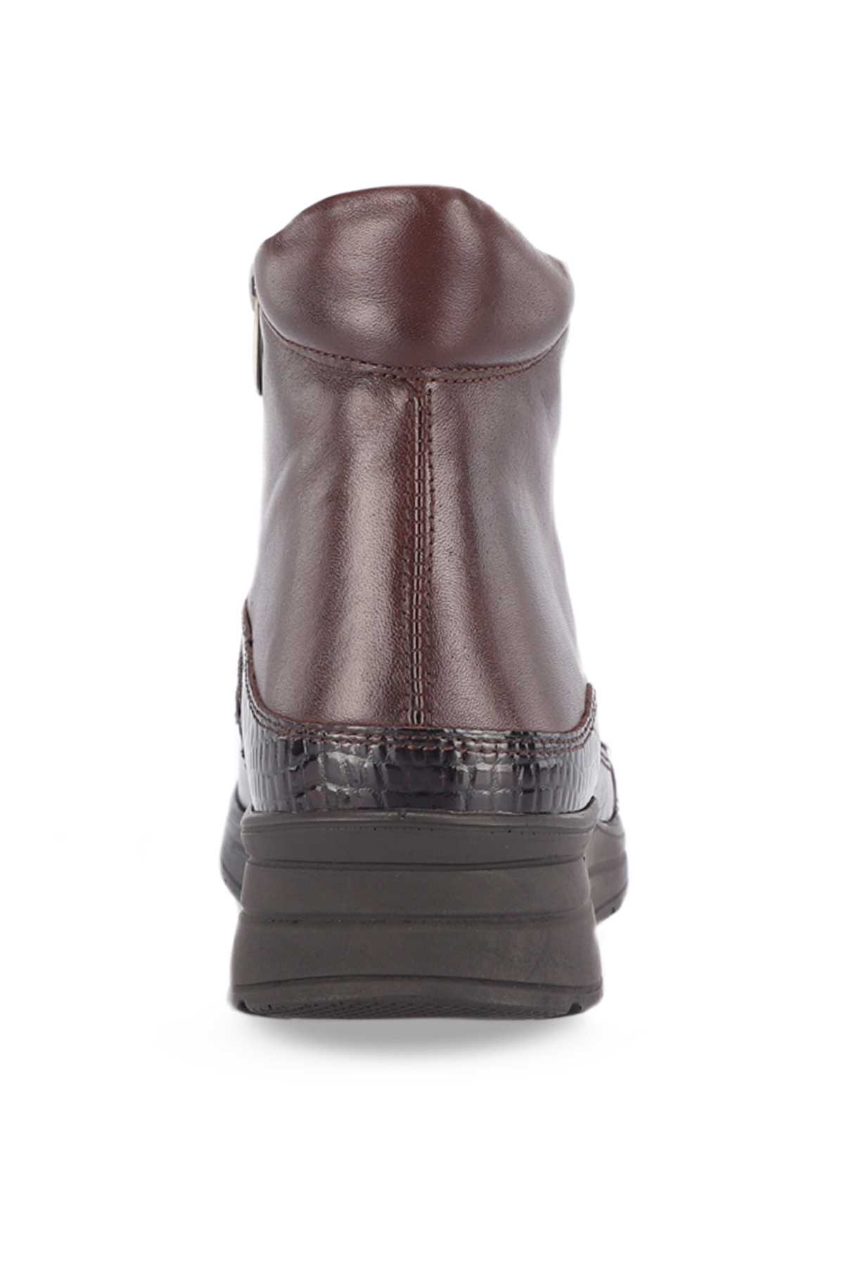 بوت زنانه Pınnos-h قهوه ای