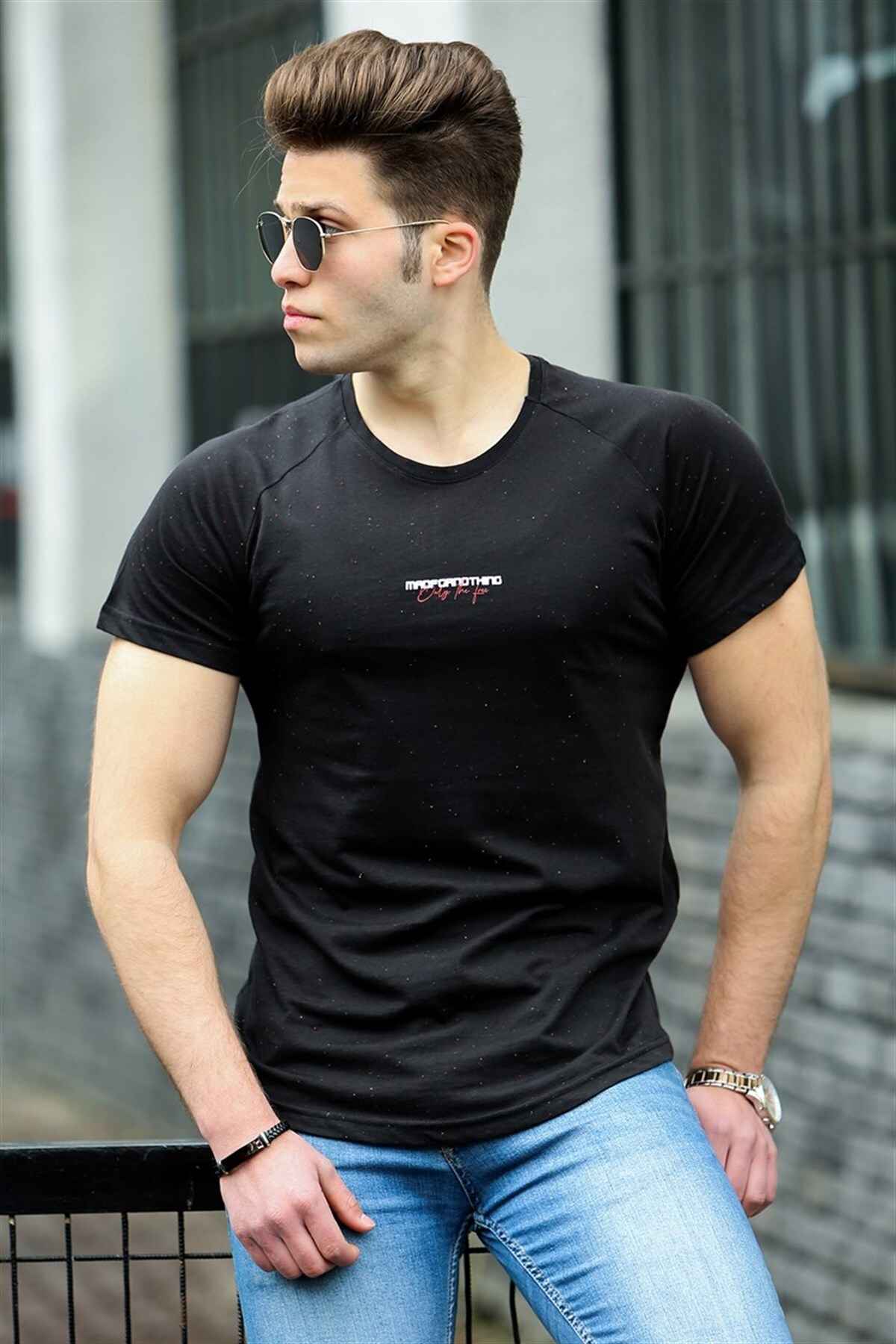 تیشرت مردانه خاکستری پایه