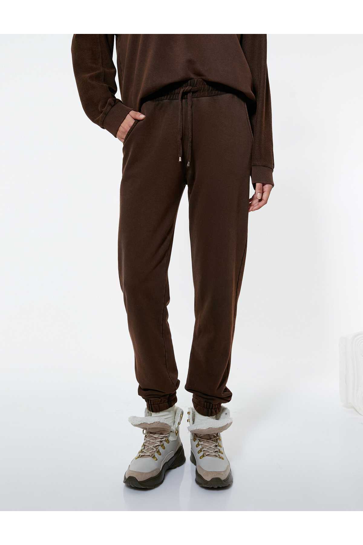 شلوار ورزشی Jogger با جیب توری کمری