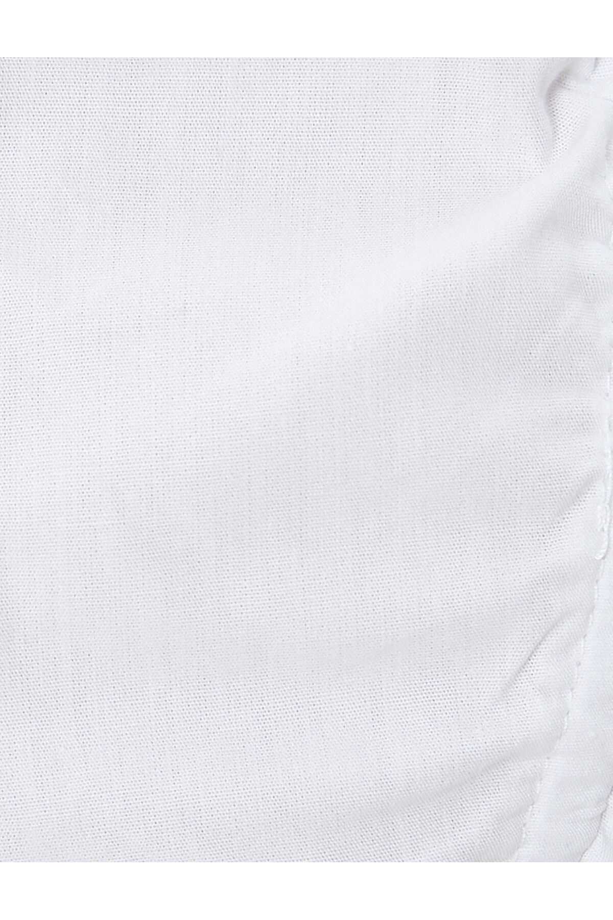 پیراهن Crop آستین بلند پشت گیپ با جزئیات پنبه