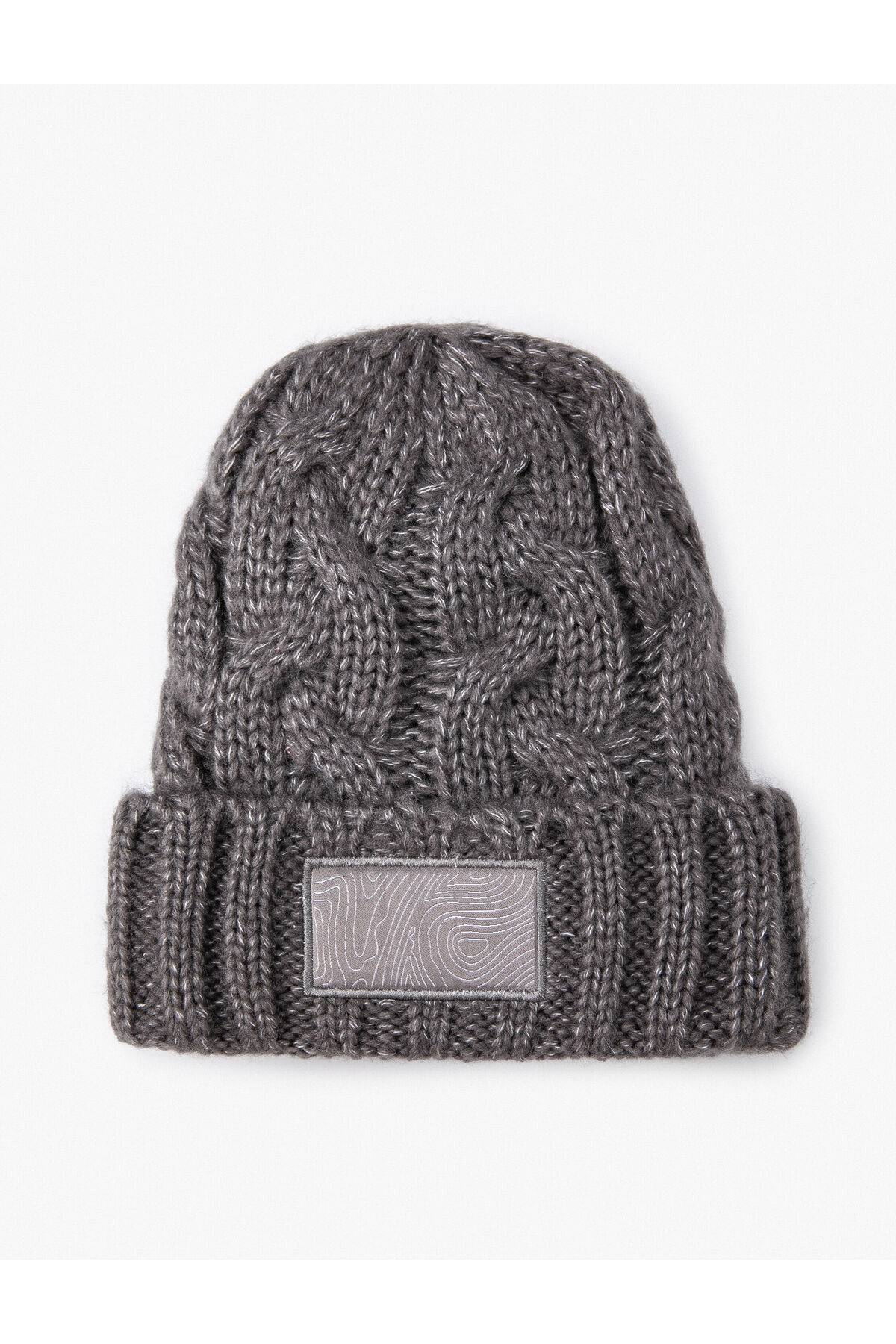 لیبل تاشو کلاه بافتنی چاپ شده