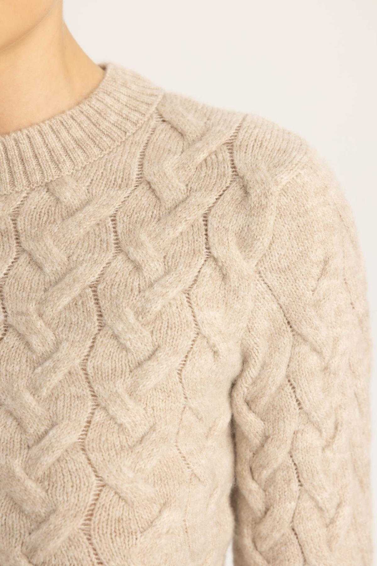 ژاکت یقه Crop Crew