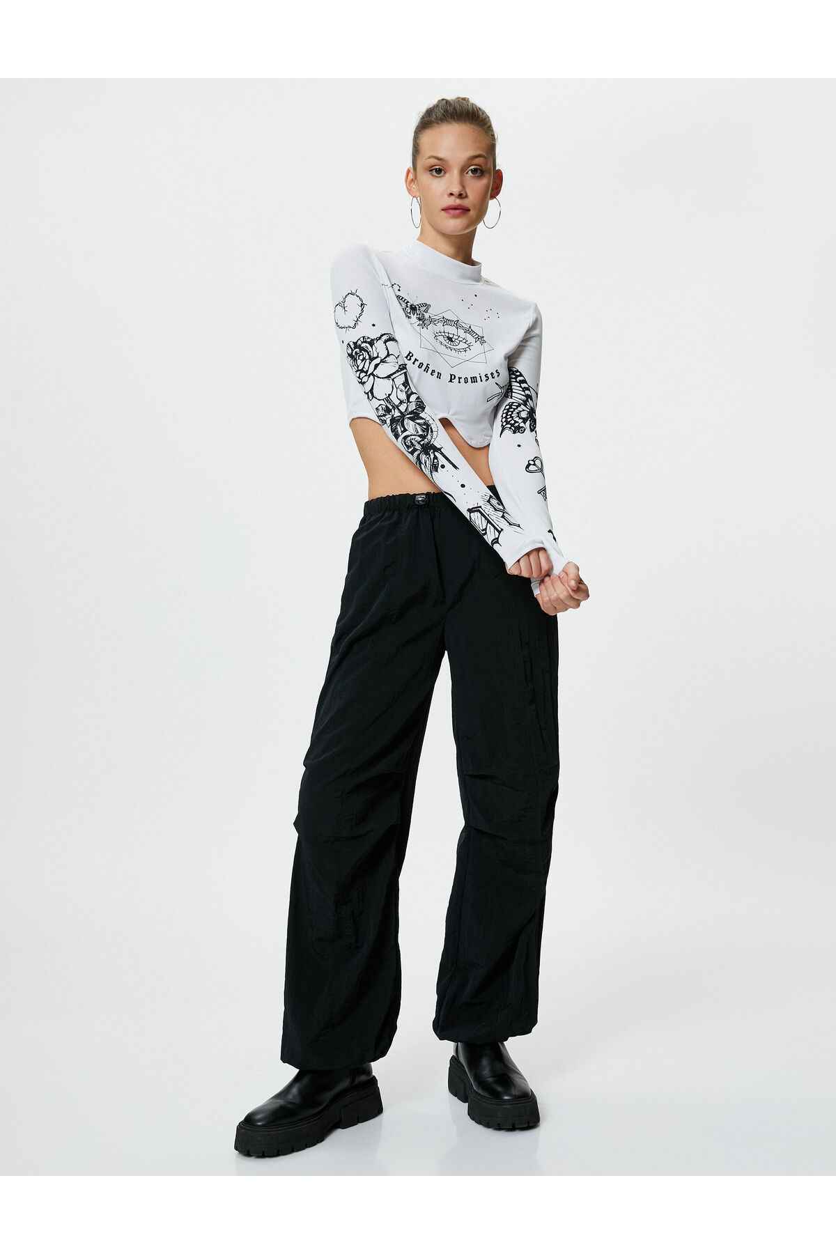 شلوار چتر نجات مناسب با جیب باری