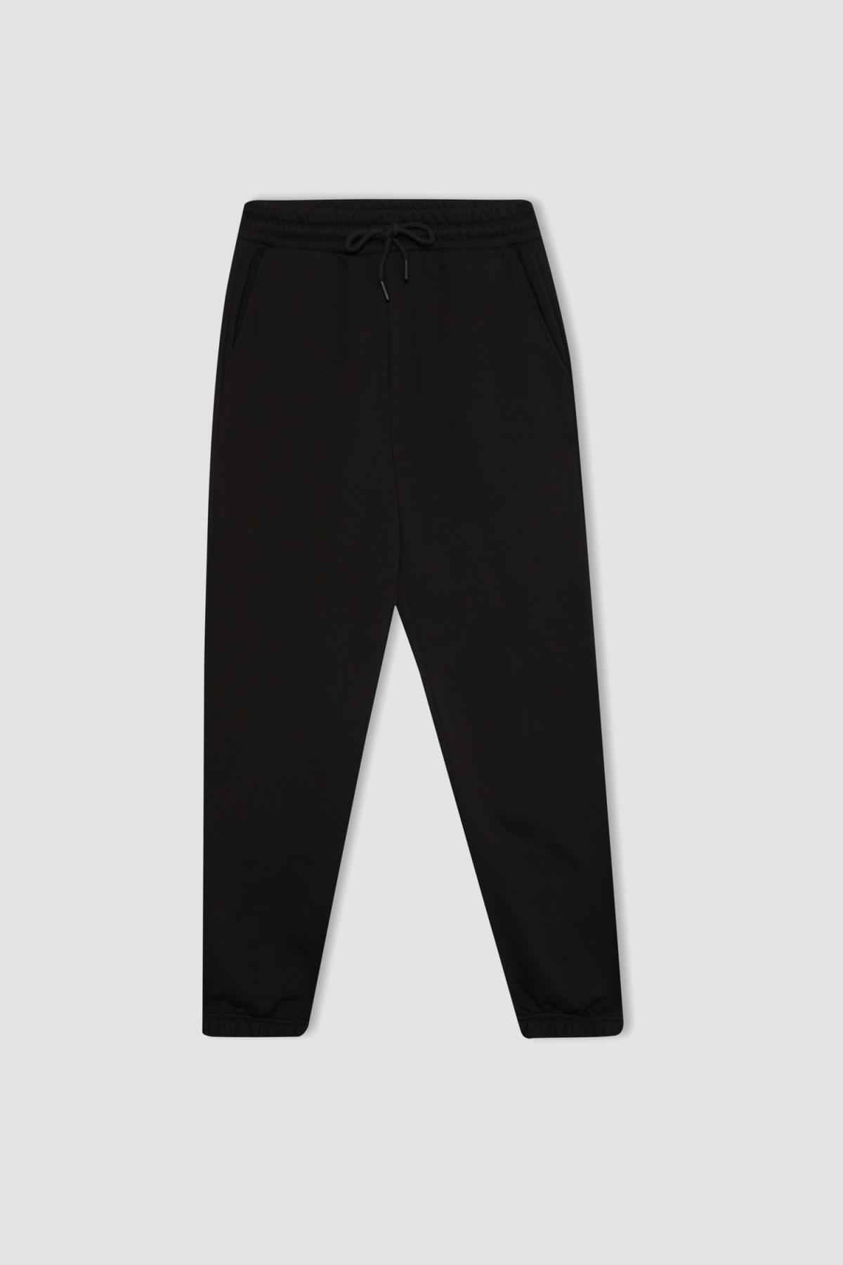 پایین لباس ورزشی بلند پارچه ای ضخیم باندی انعطاف پذیر Jogger Standard Fit