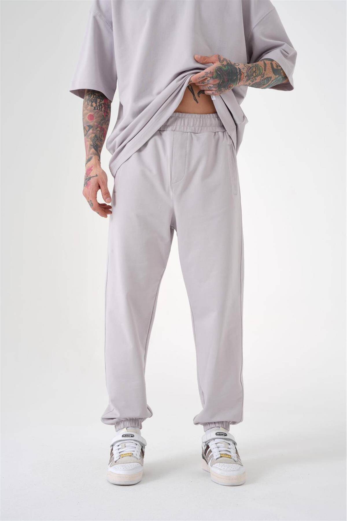 شلوار ورزشی ساده مردانه نارنجی جوگر