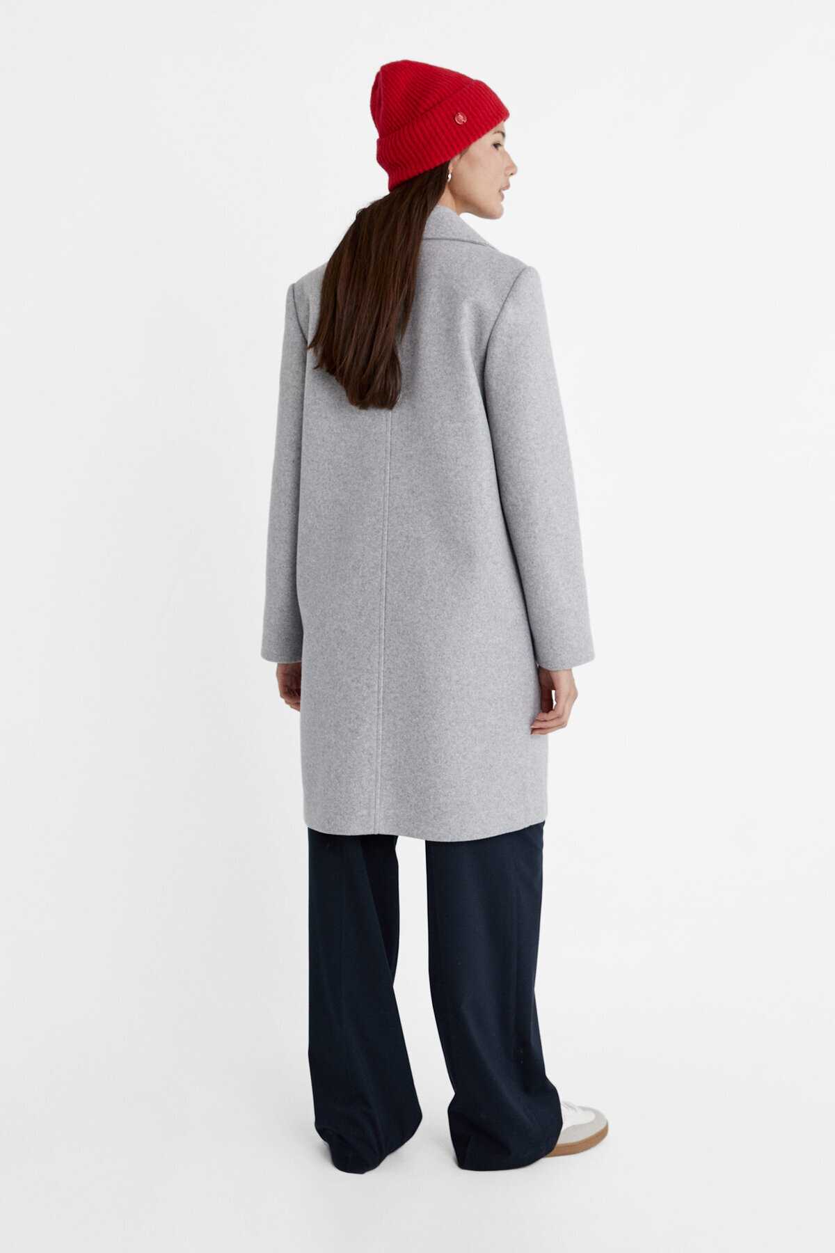 کت تک دکمه بافت نرم