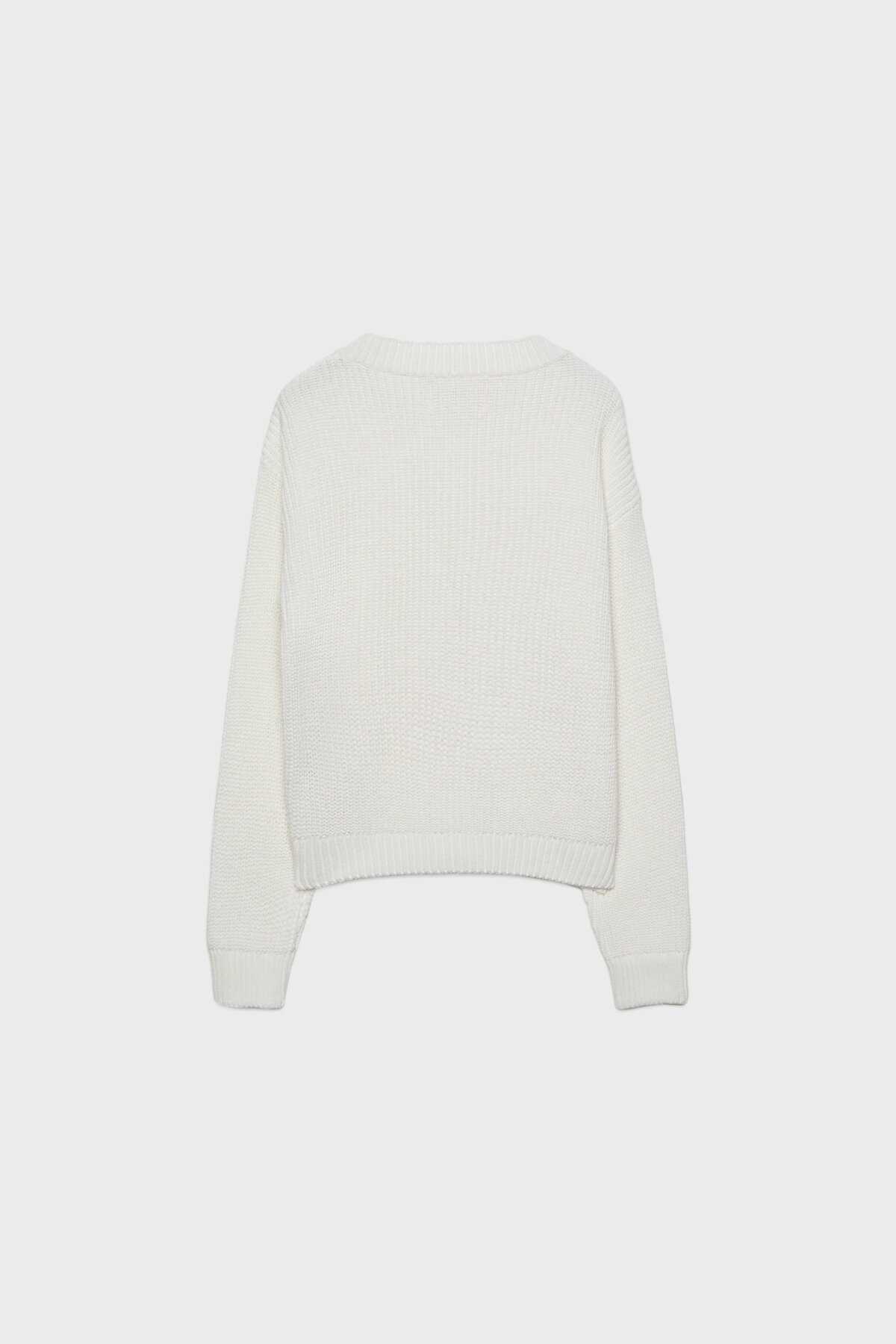 ژاکت بافتنی دکمه دار